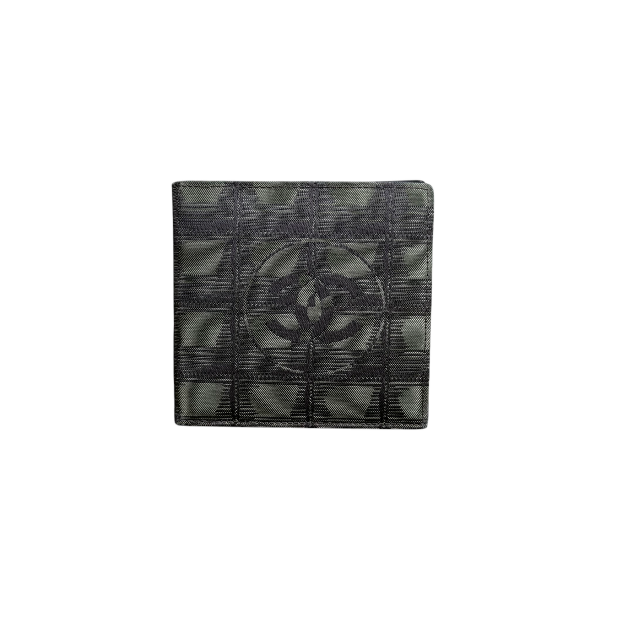 chanel 2000s brown wallet