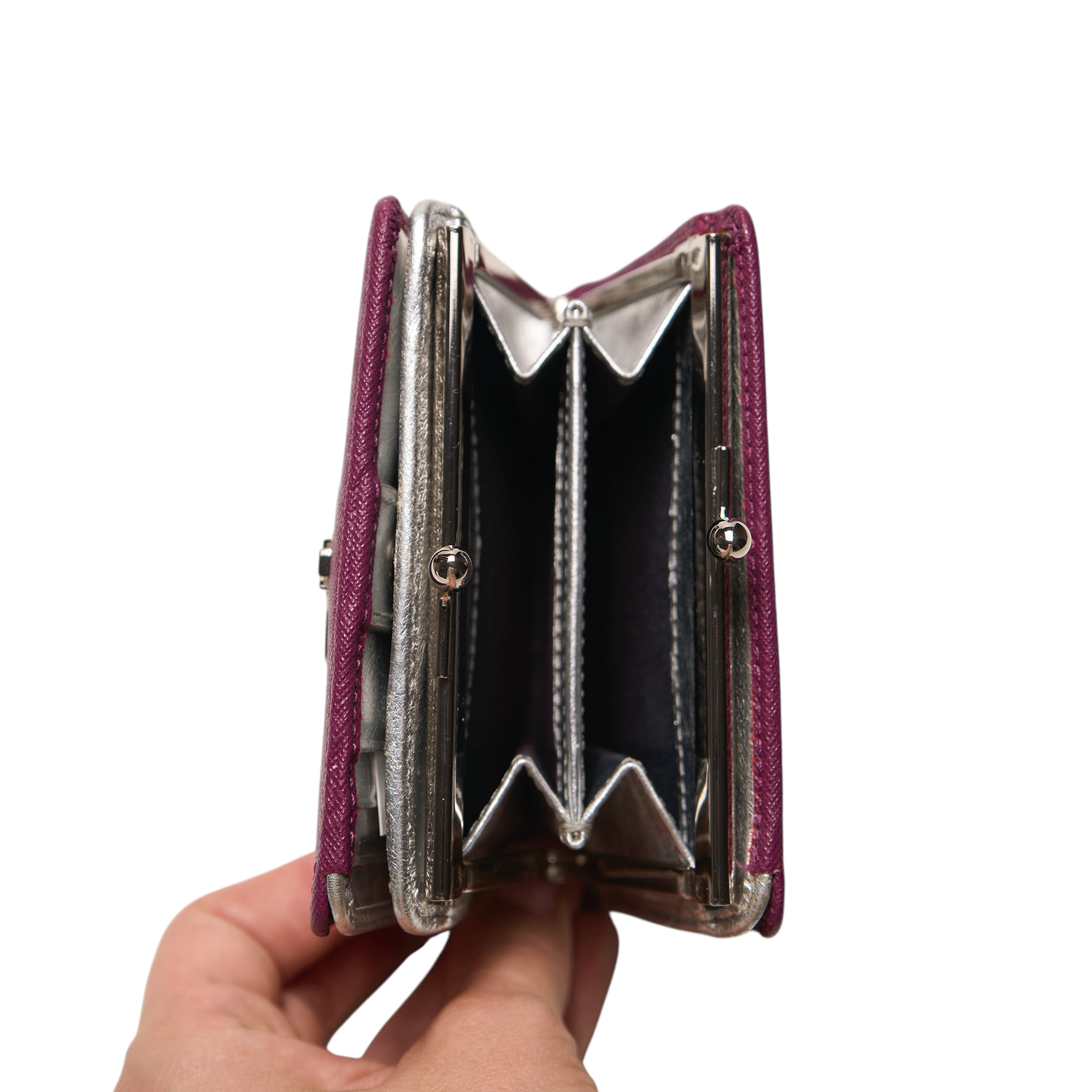 vivienne westwood purple wallet