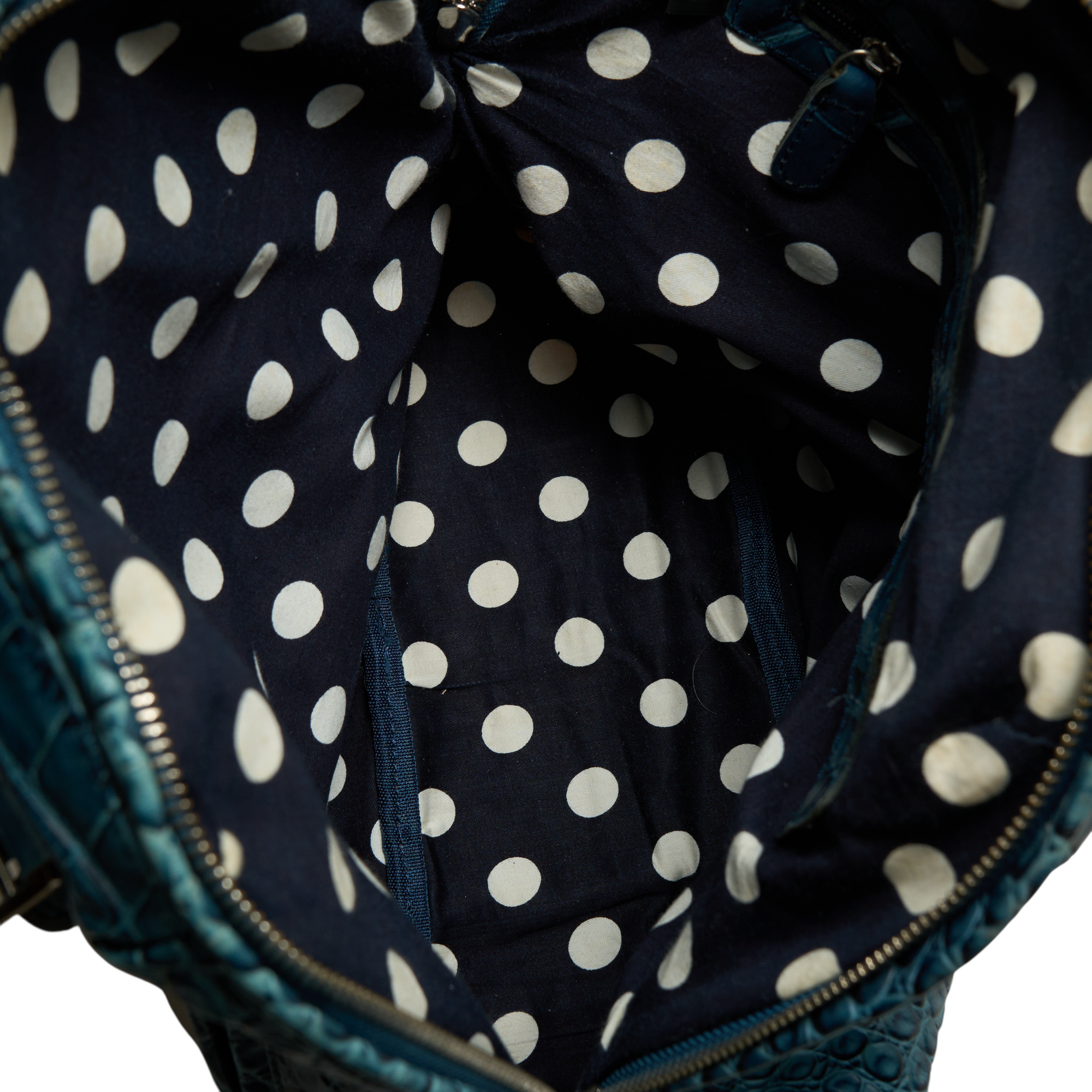 muta blue crocodile 8 bag