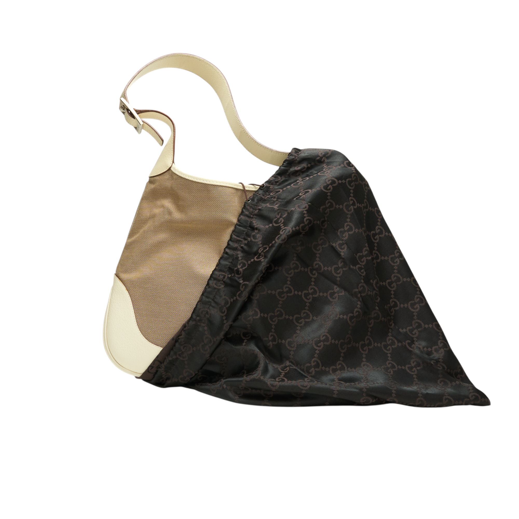 gucci 2000s tan jackie bag