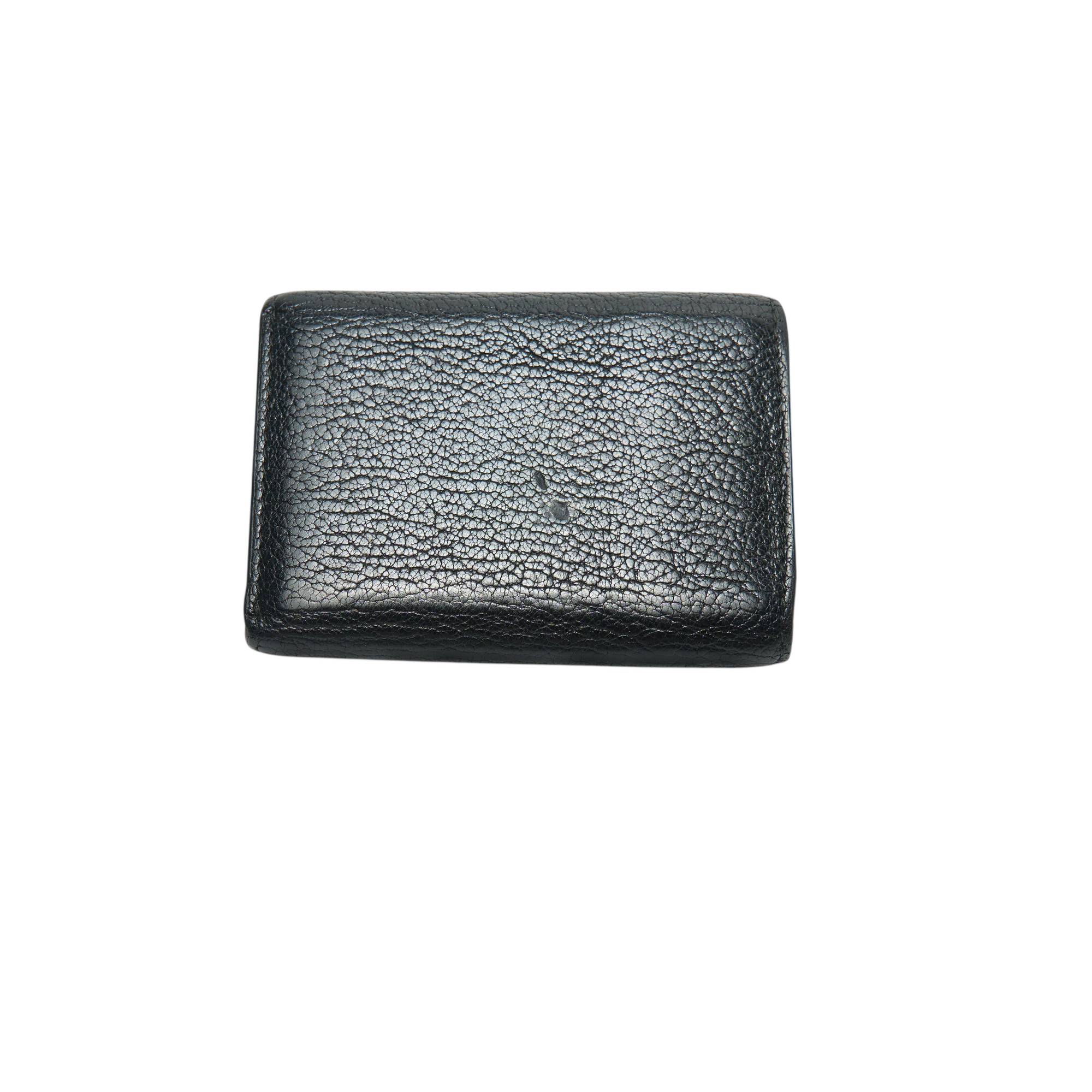 miu miu black bow mini wallet