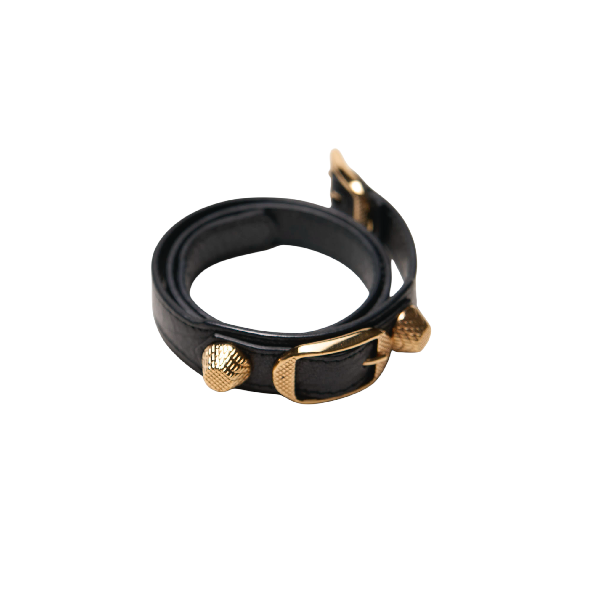 balenciaga black city bracelet