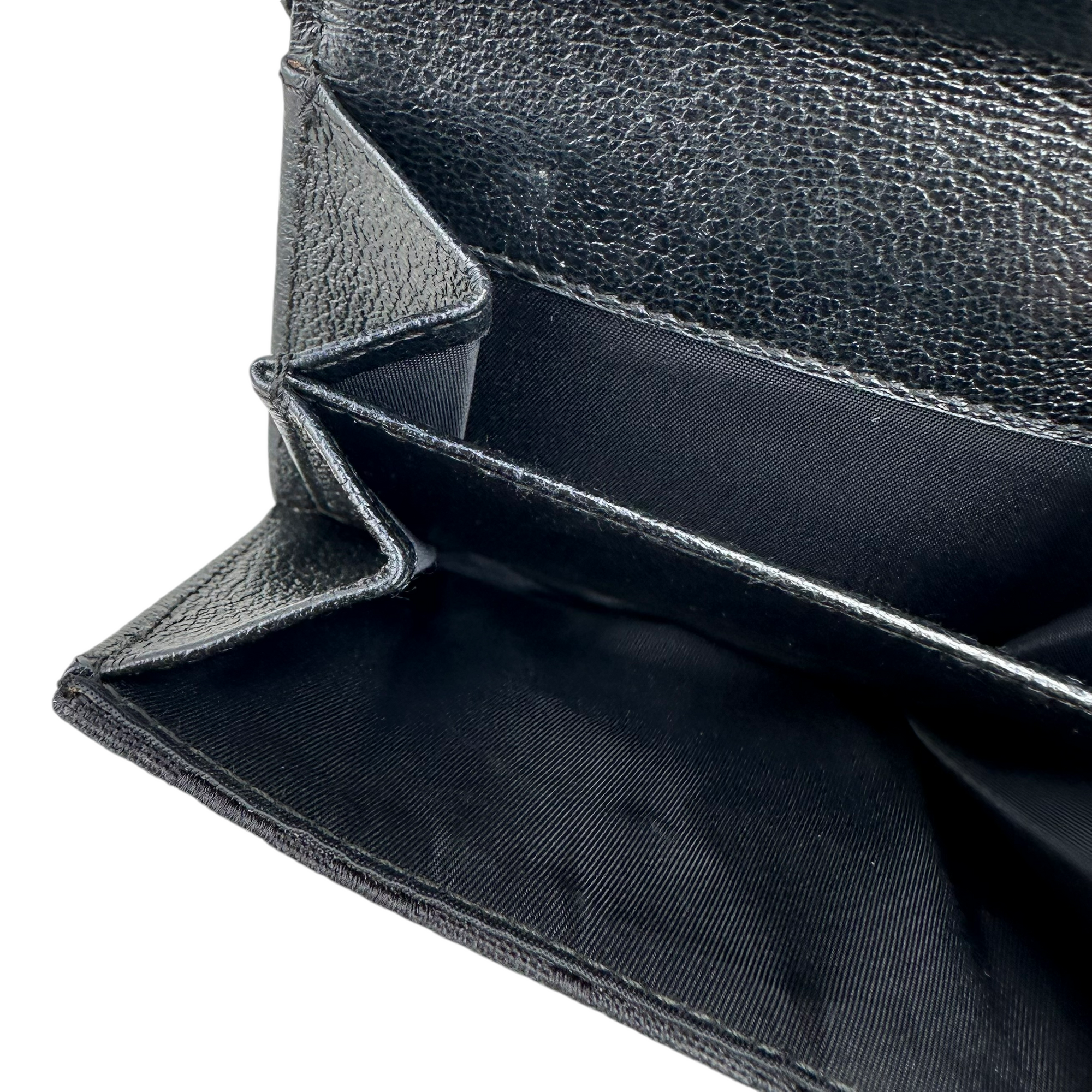 christian dior 2000s black trotter wallet