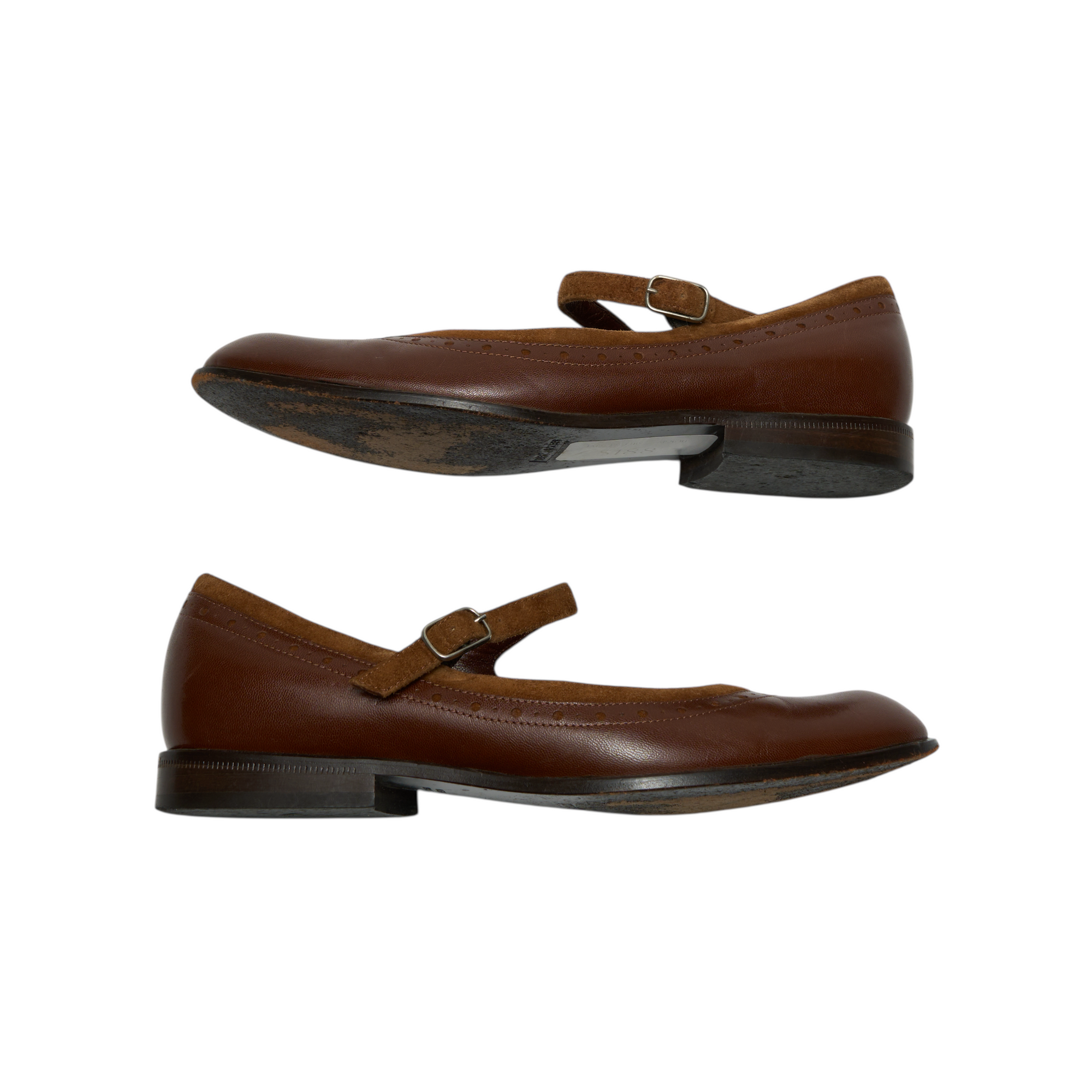 marc jacobs 2000s brown mary jane shoes