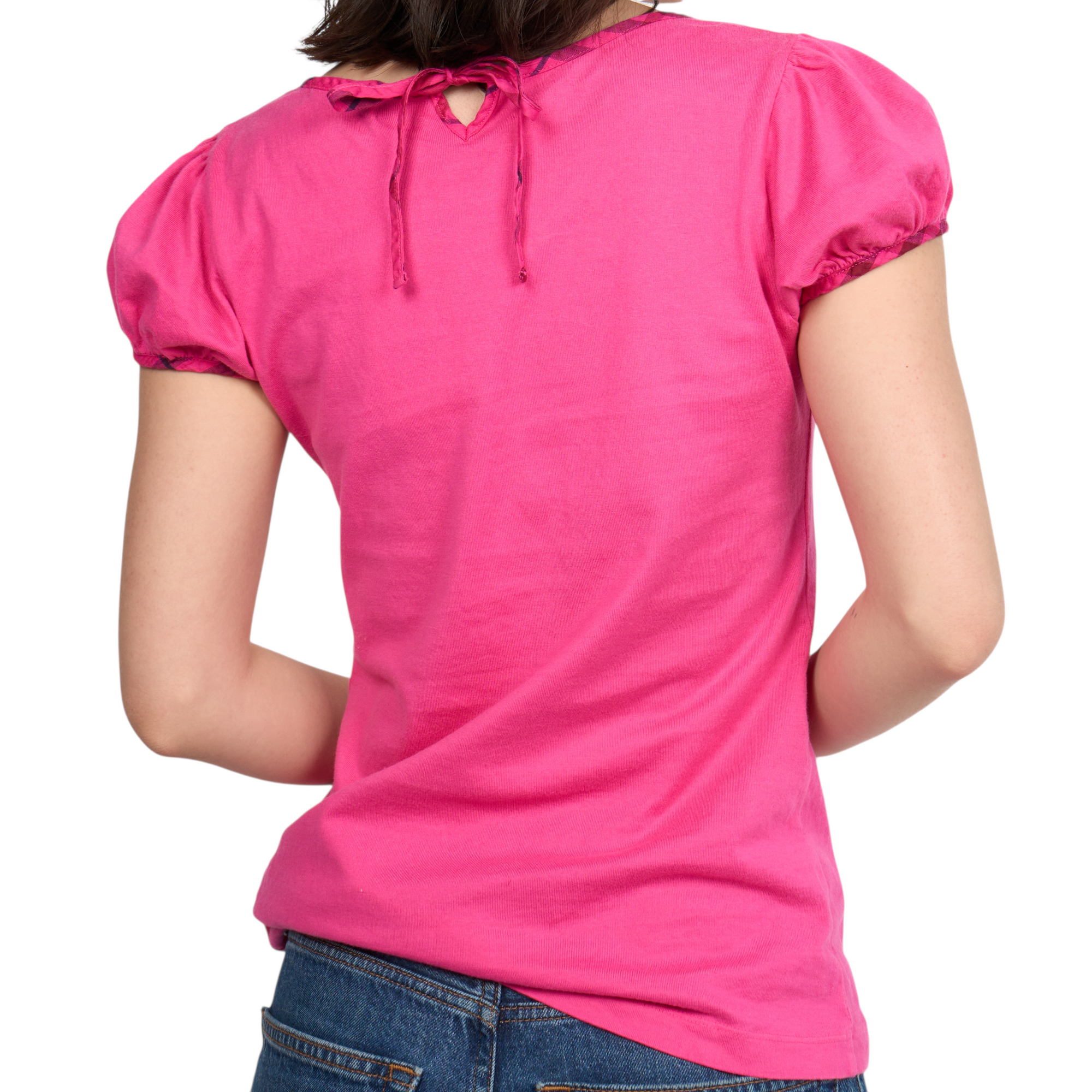 burberry hot pink top