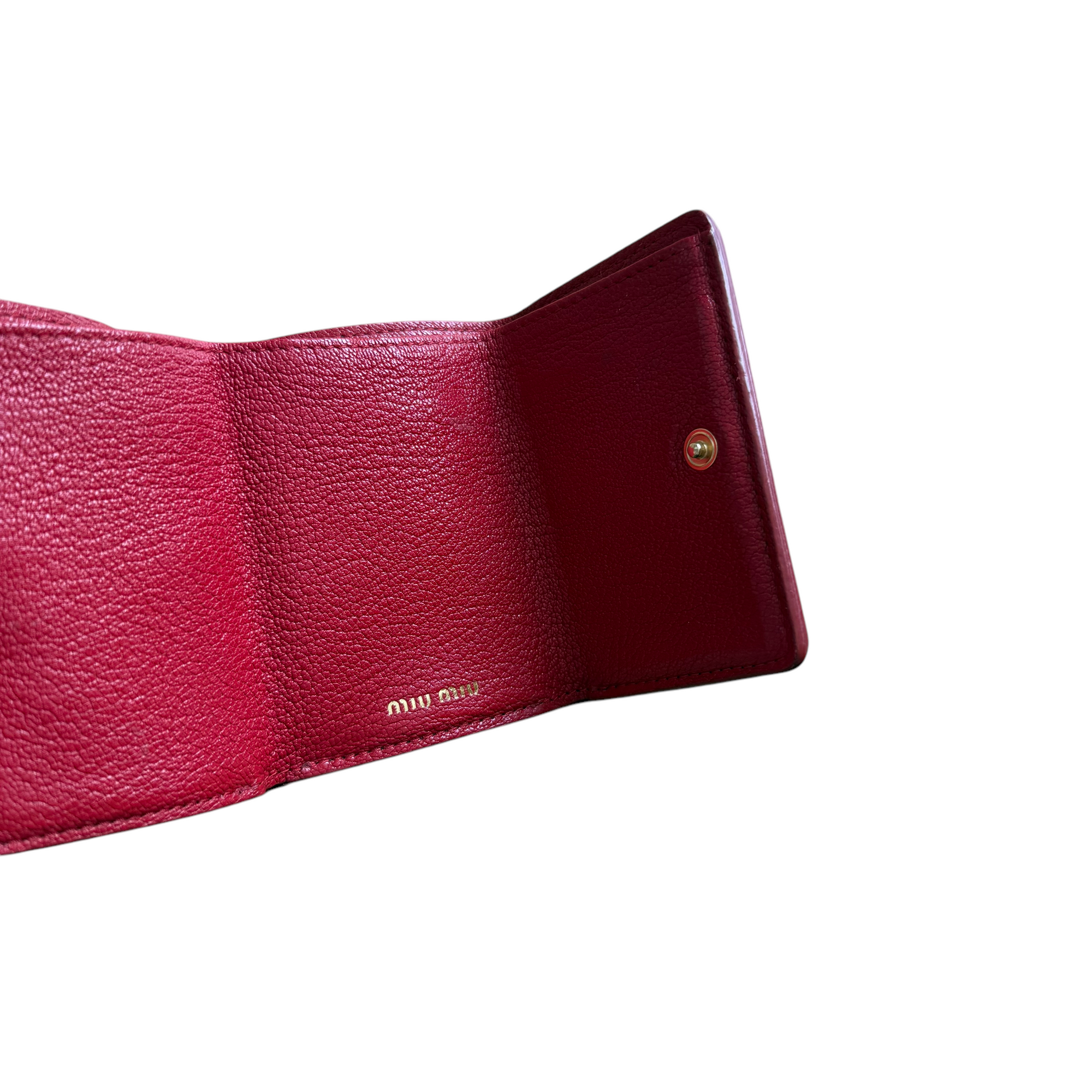 miu miu heart wallet