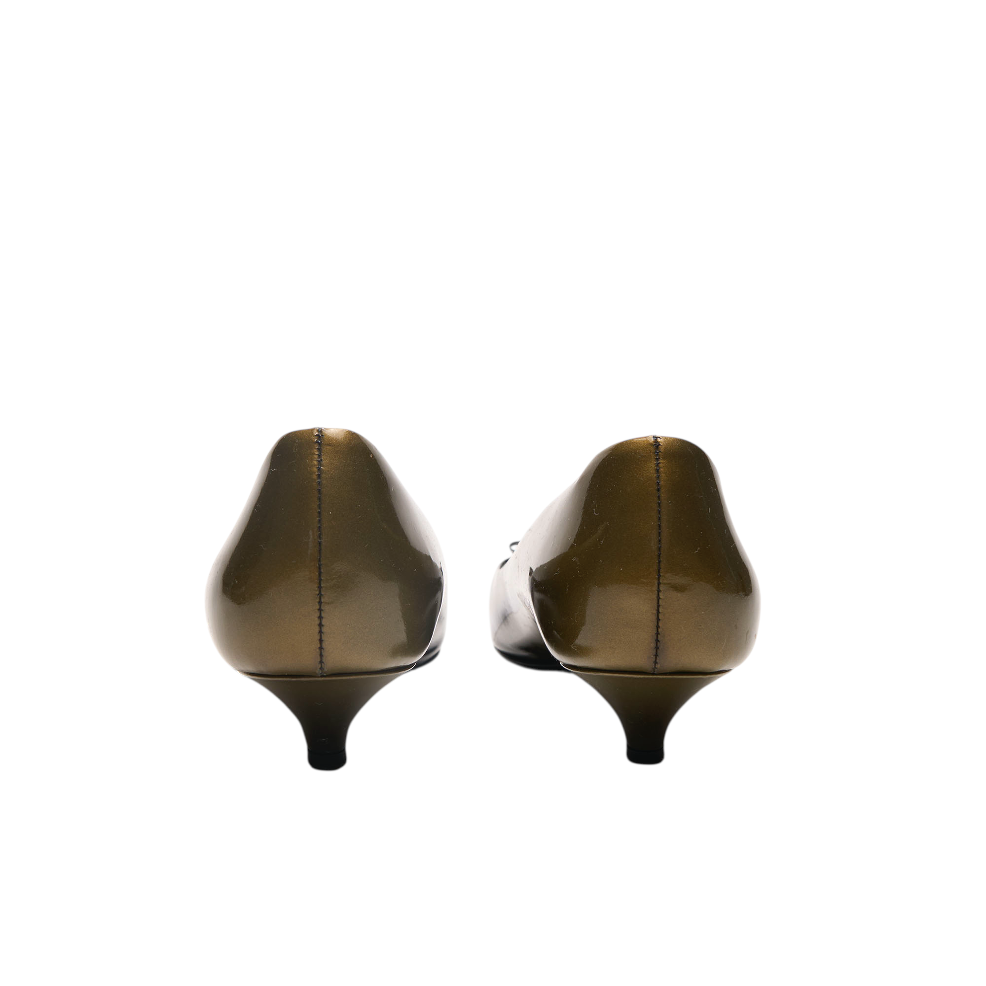 prada 2000s patent heels