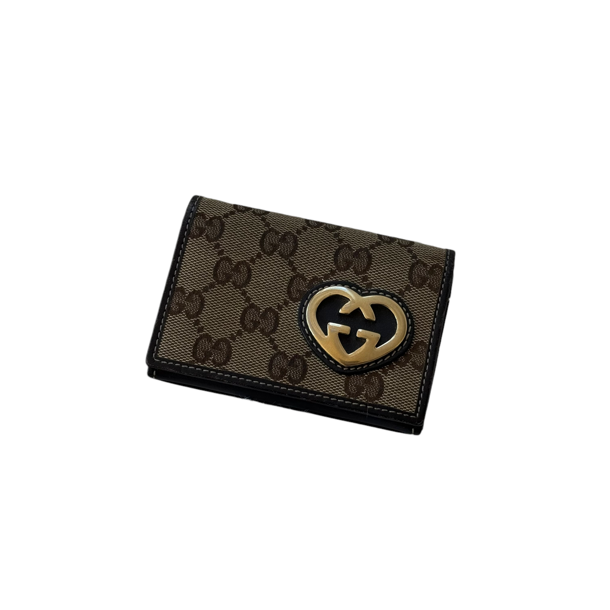 gucci heart cardholder