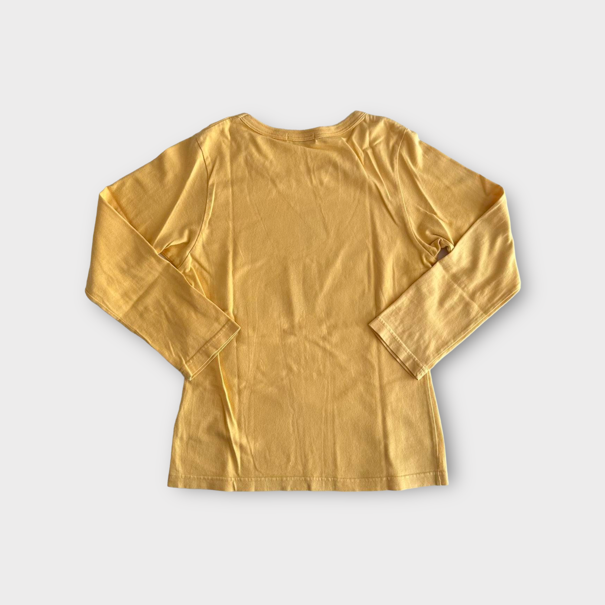 hysteric glamour 2000s yellow long sleeve top