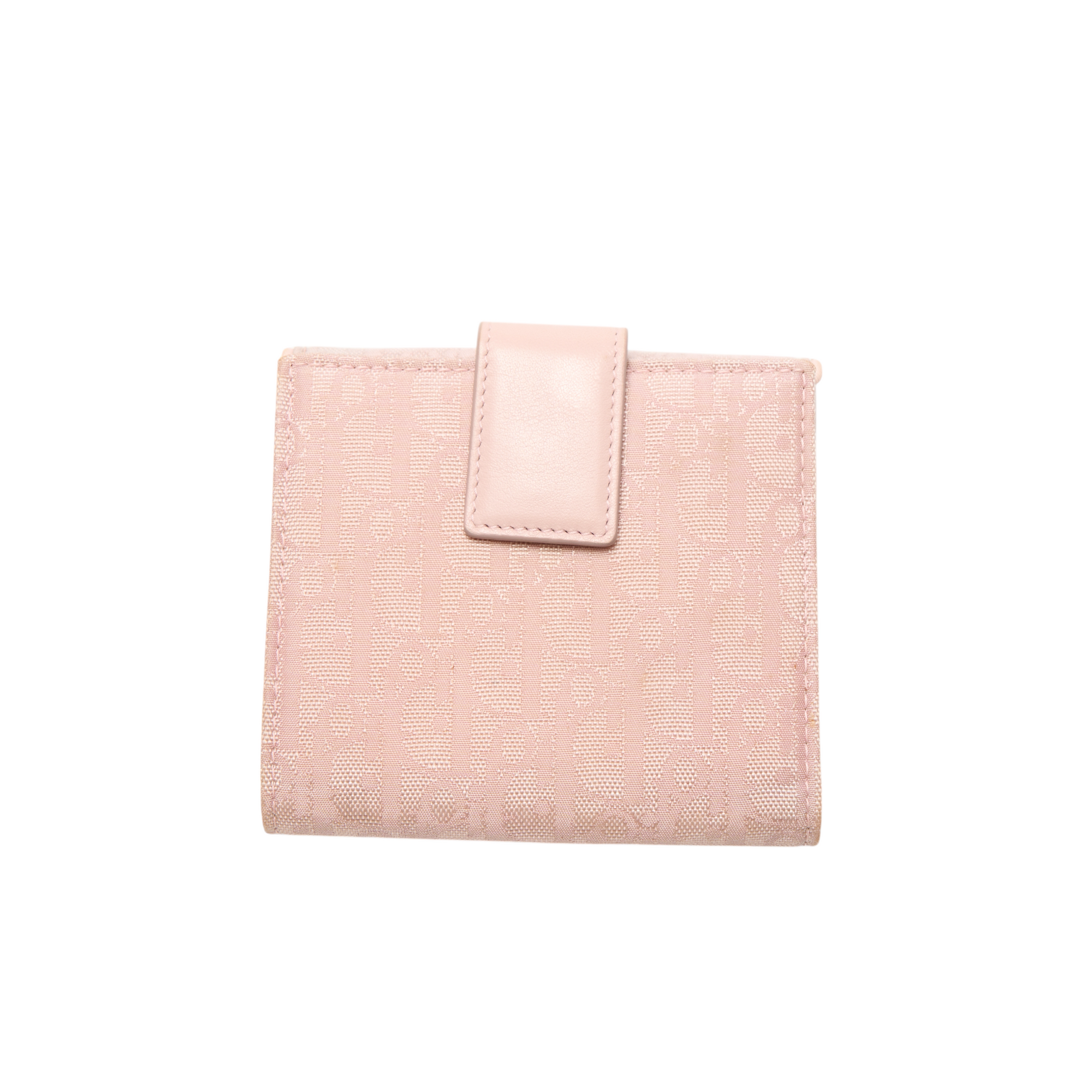 christian dior 2000s pink wallet