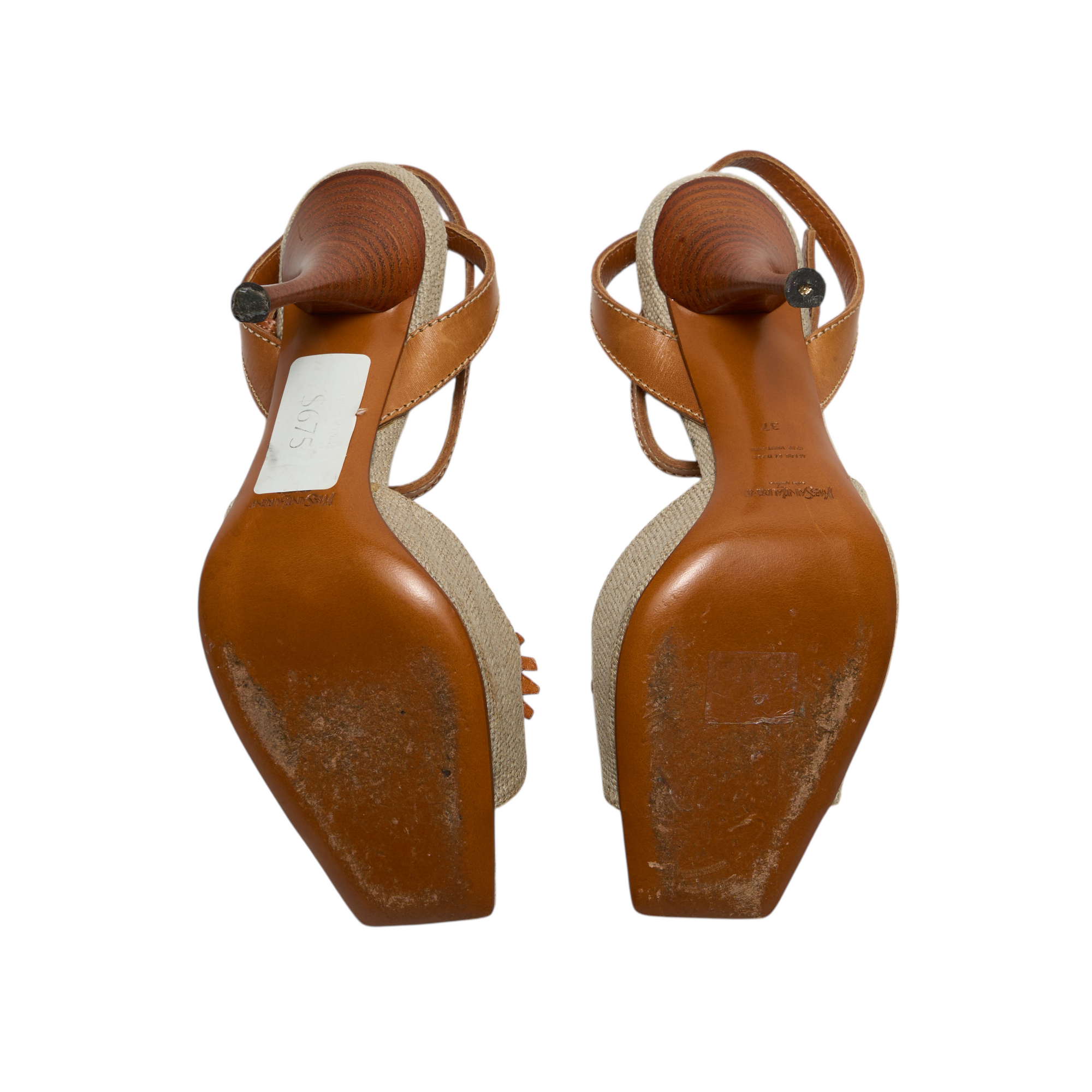 ysl 2000s heart heels
