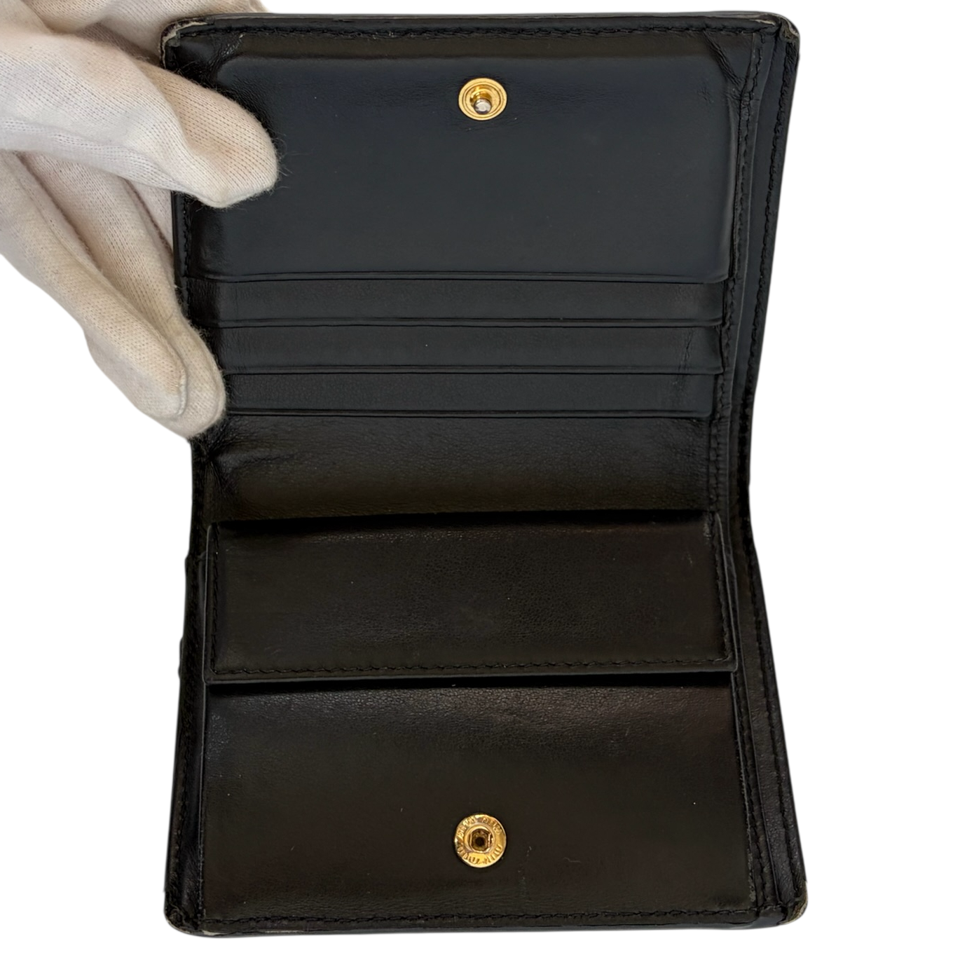 miu miu black crocodile wallet