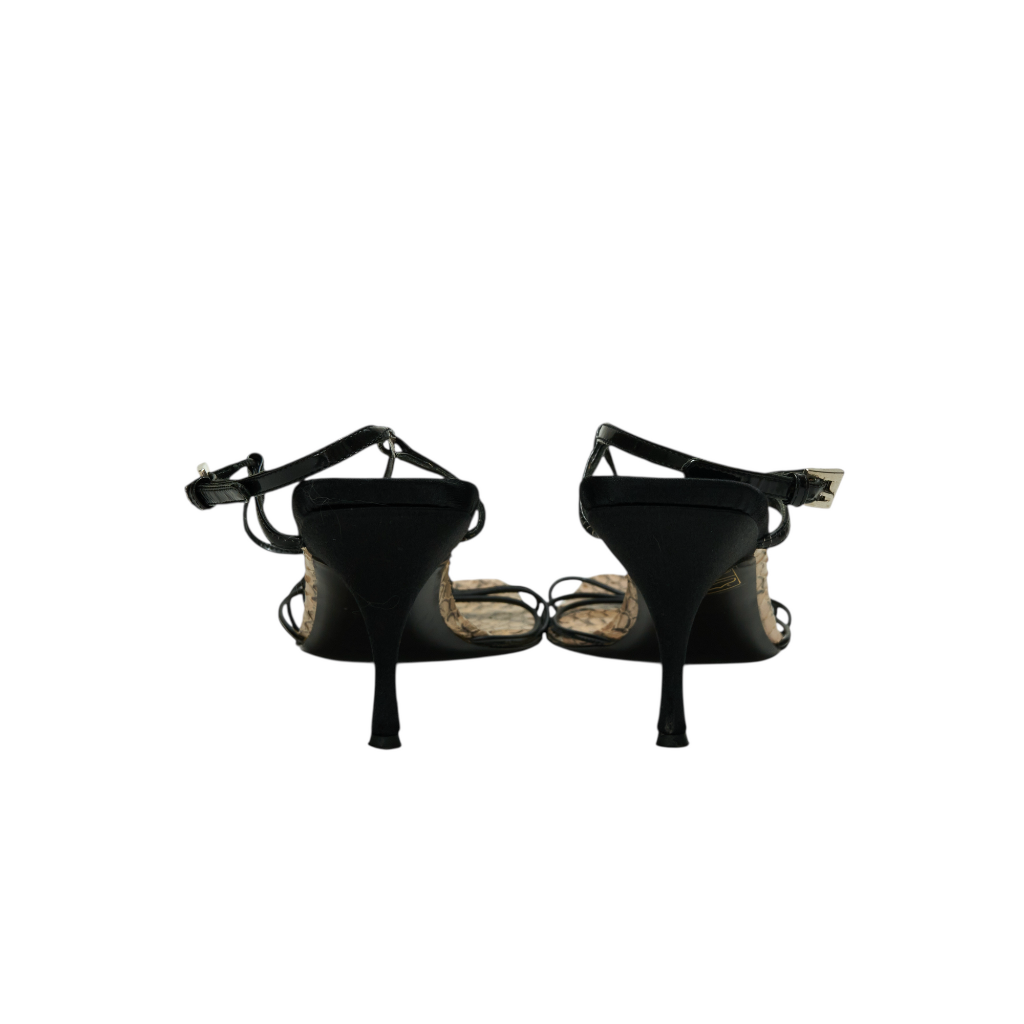 prada 2000s python heel