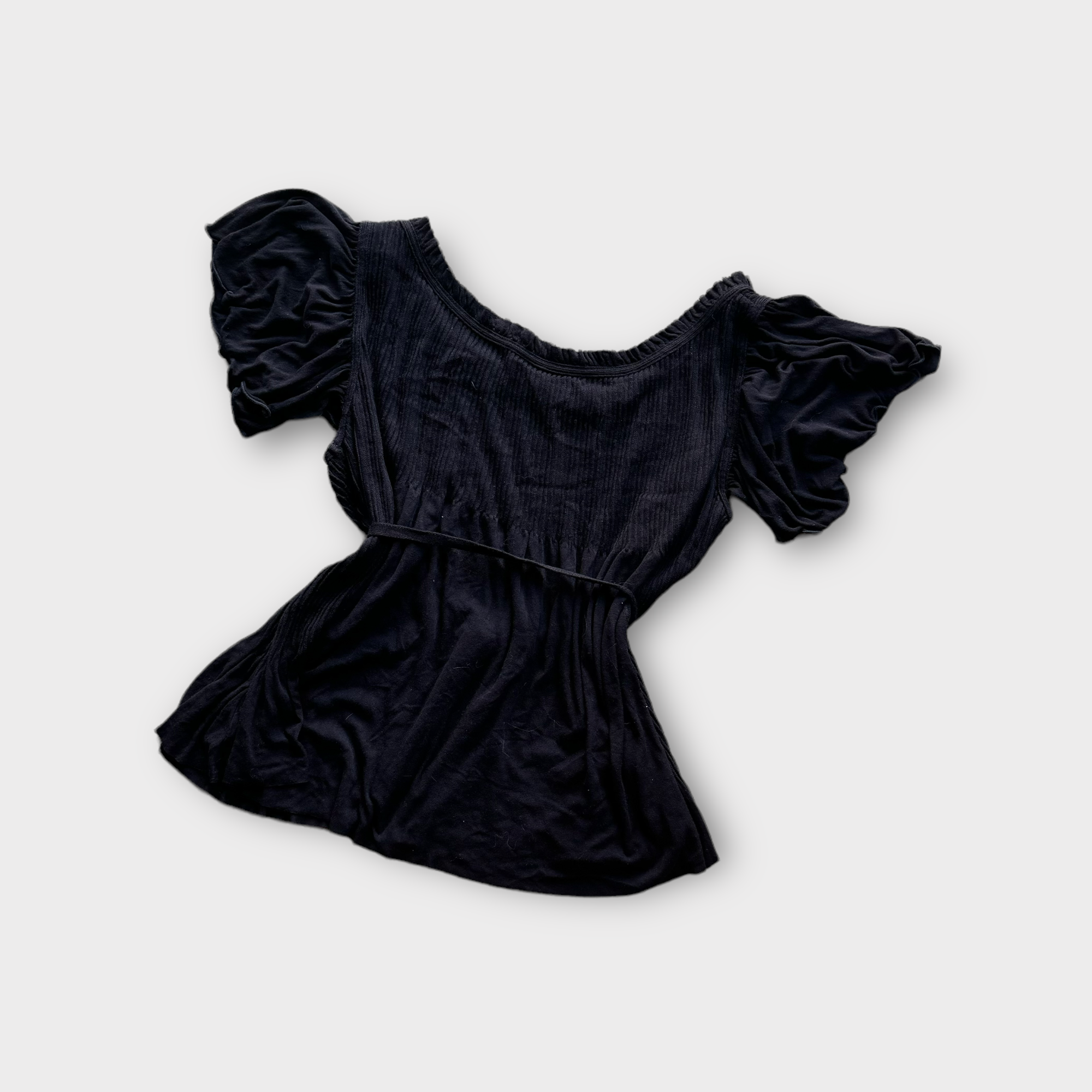 issey miyake navy blue top