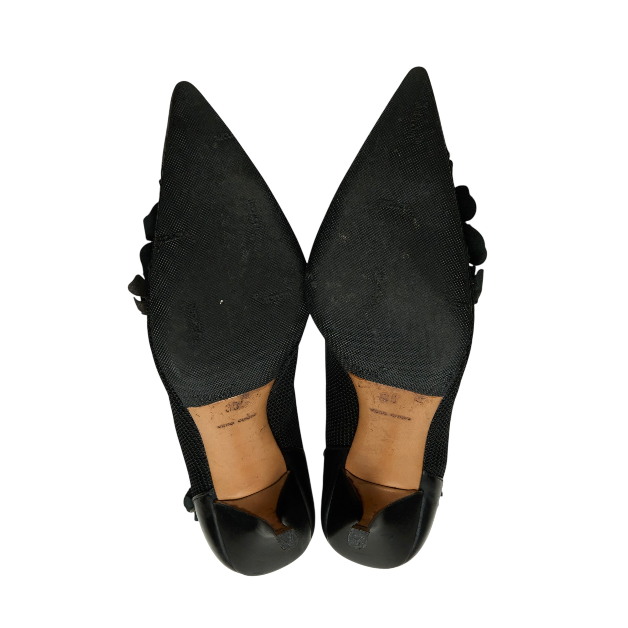 miu miu 2000s black heels