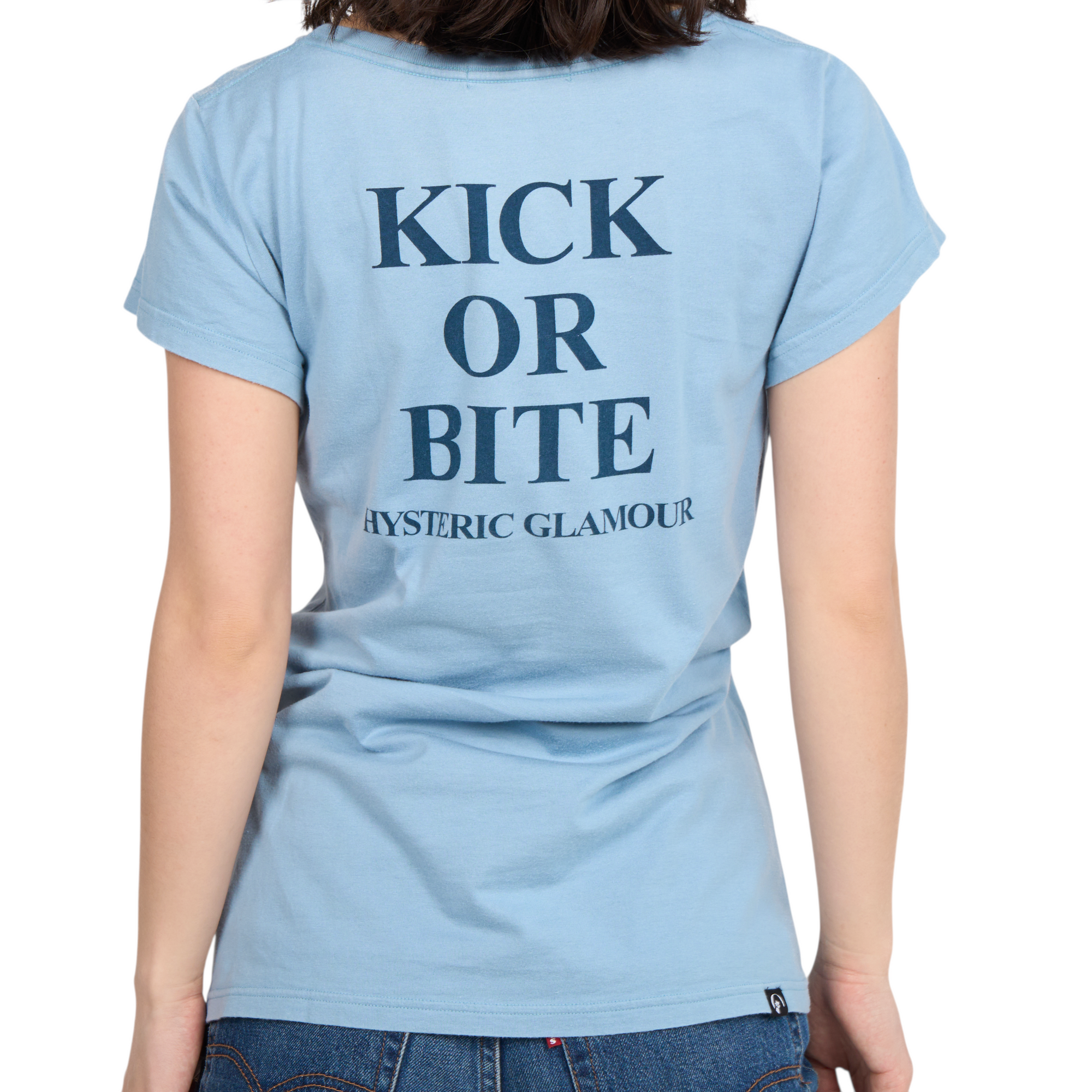 hysteric glamour blue top