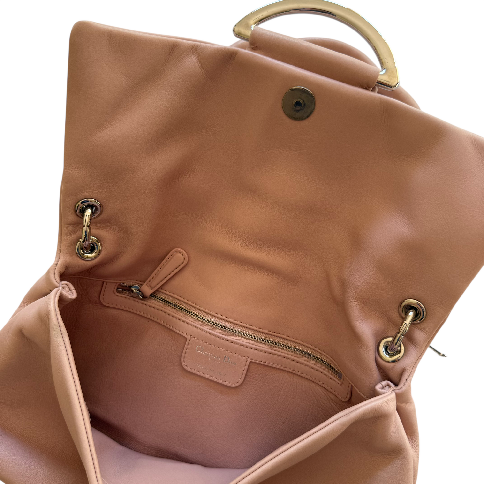 christian dior 2000s pink shoulder bag