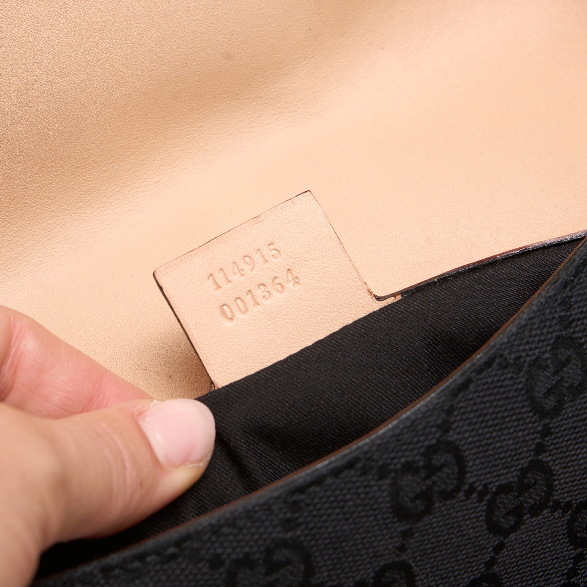 gucci 2000s black horsebit bag