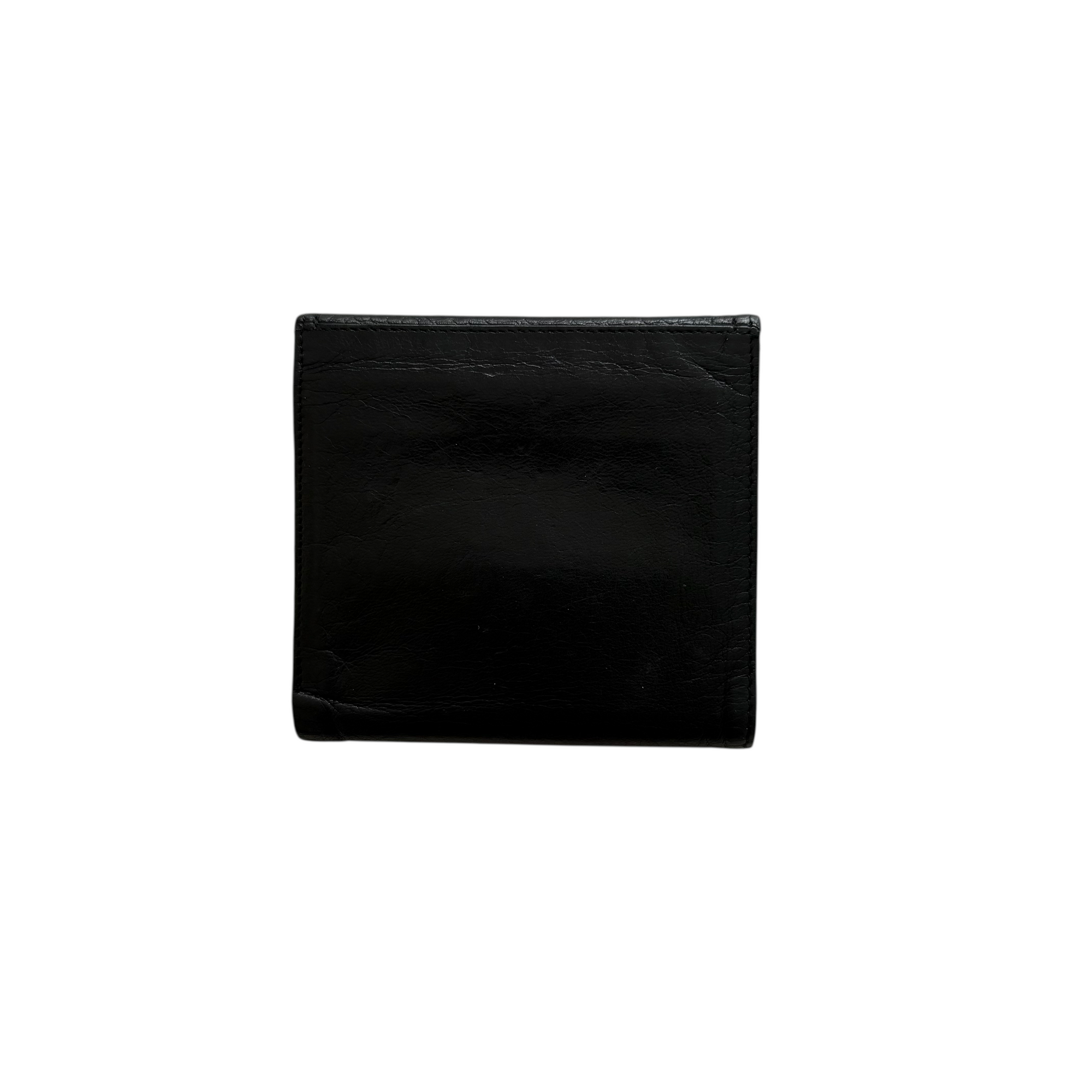 christian dior 2000s black wallet