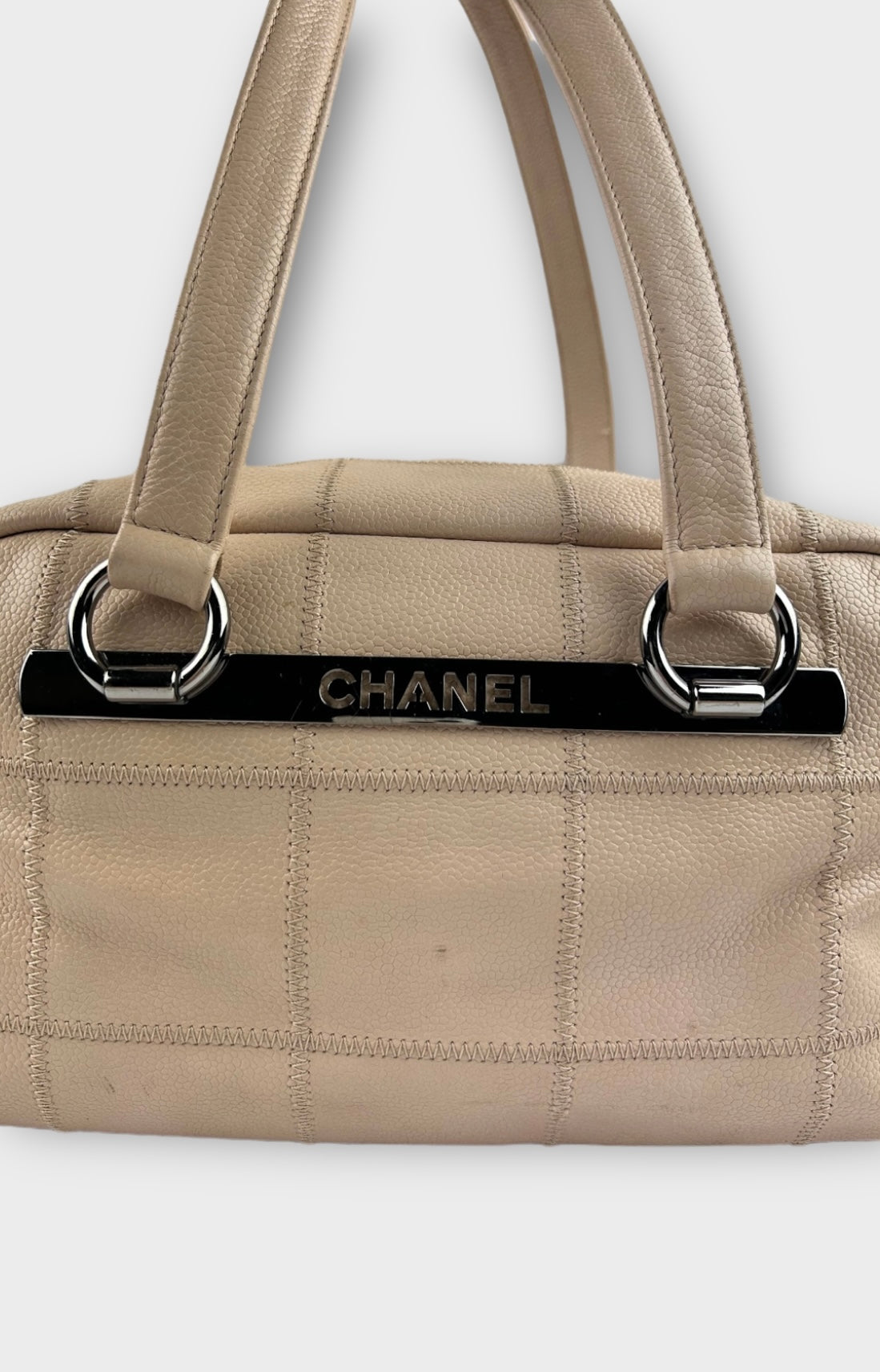 chanel chocolate bar boston bag