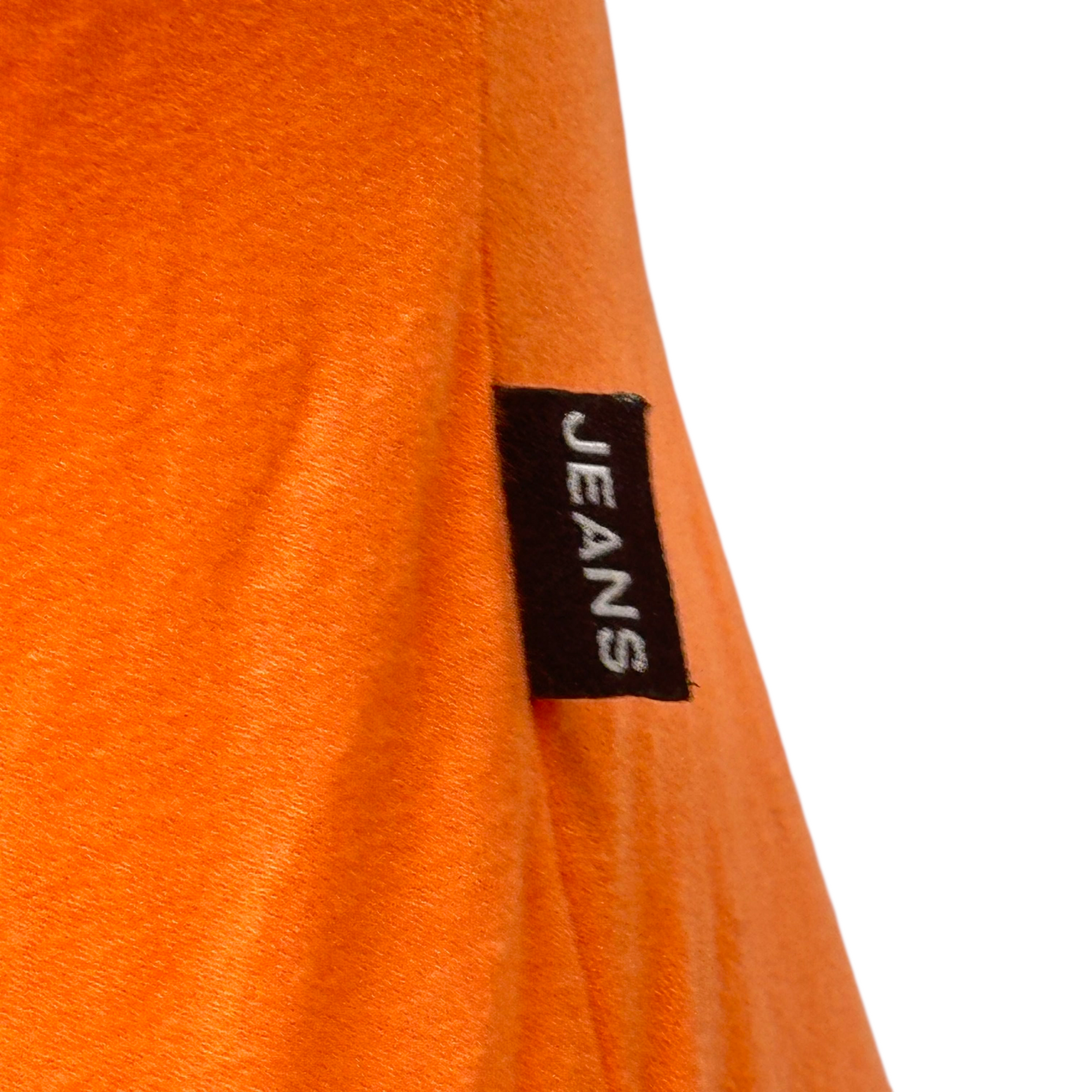 moschino 2000s orange tank top