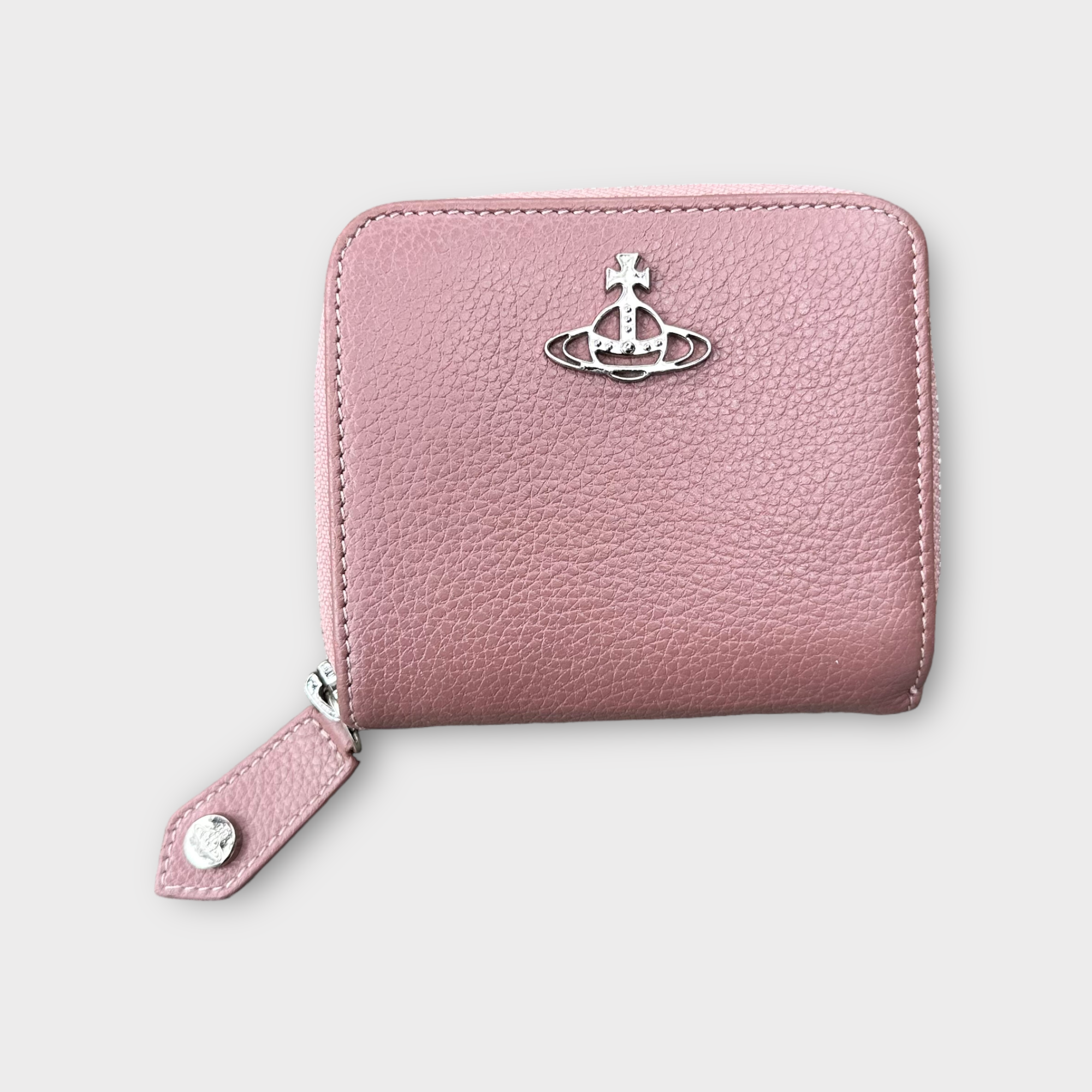 vivienne westwood light pink wallet