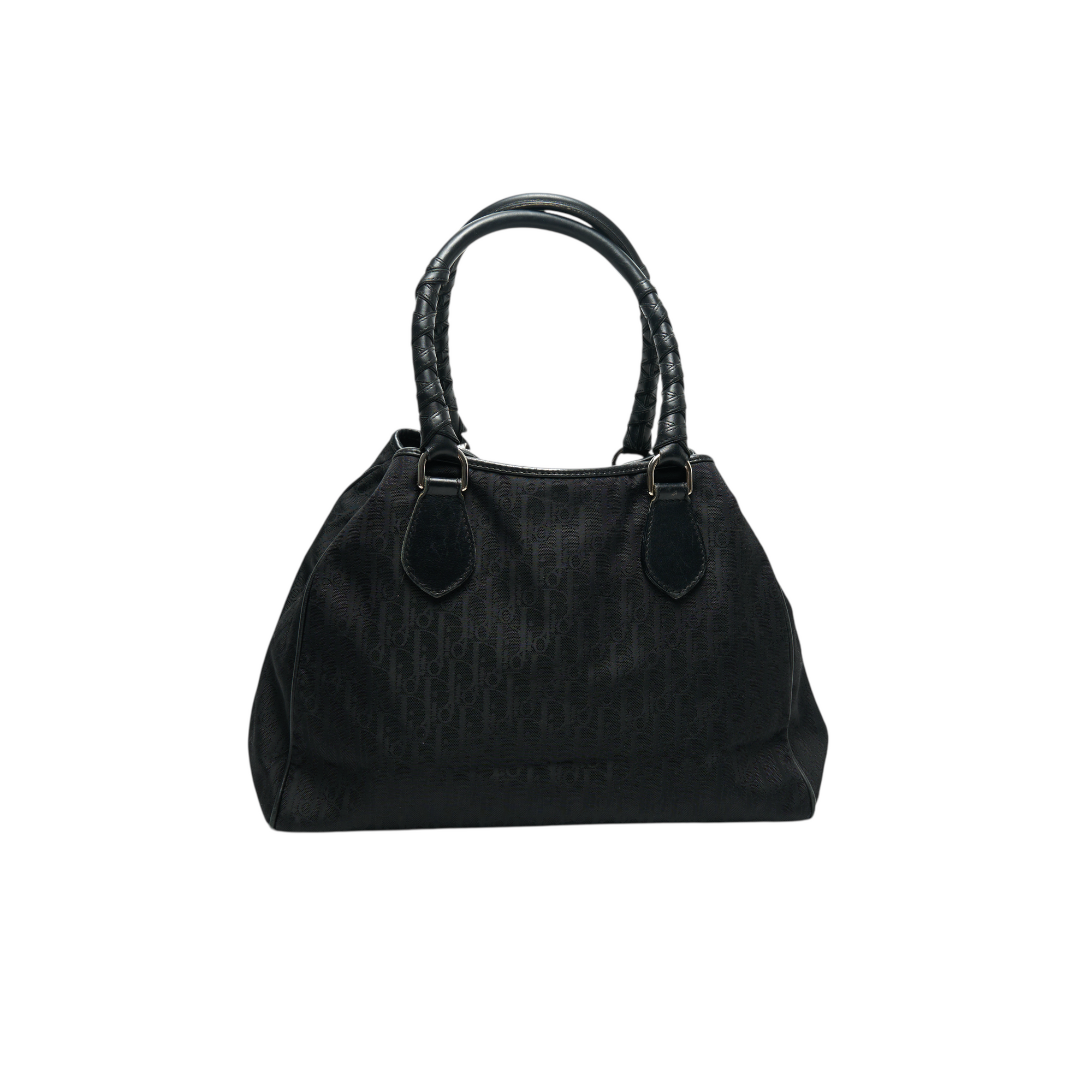 christian dior 2000s black trotter bag