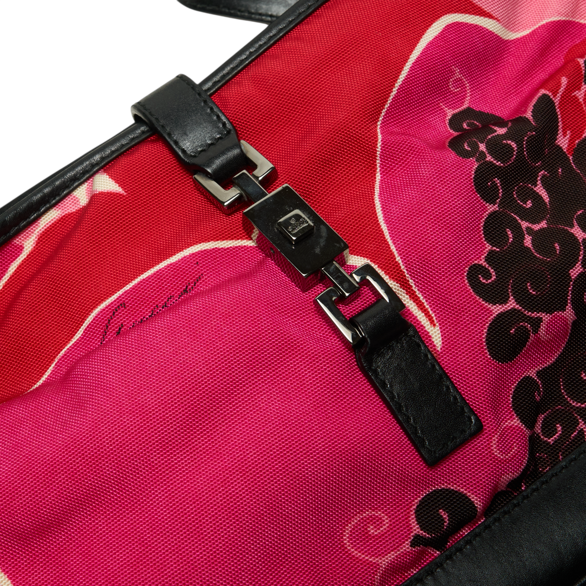 gucci 2000s pink jackie bag