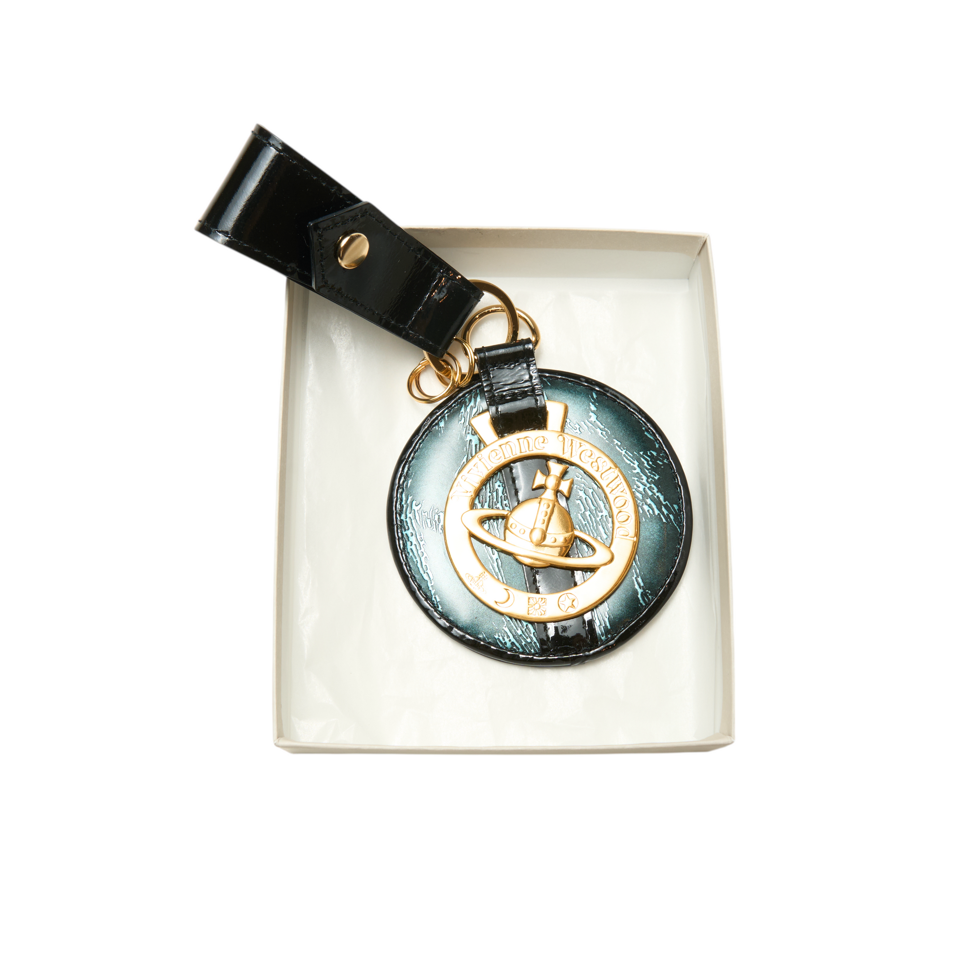 vivienne westwood circle orb keychain