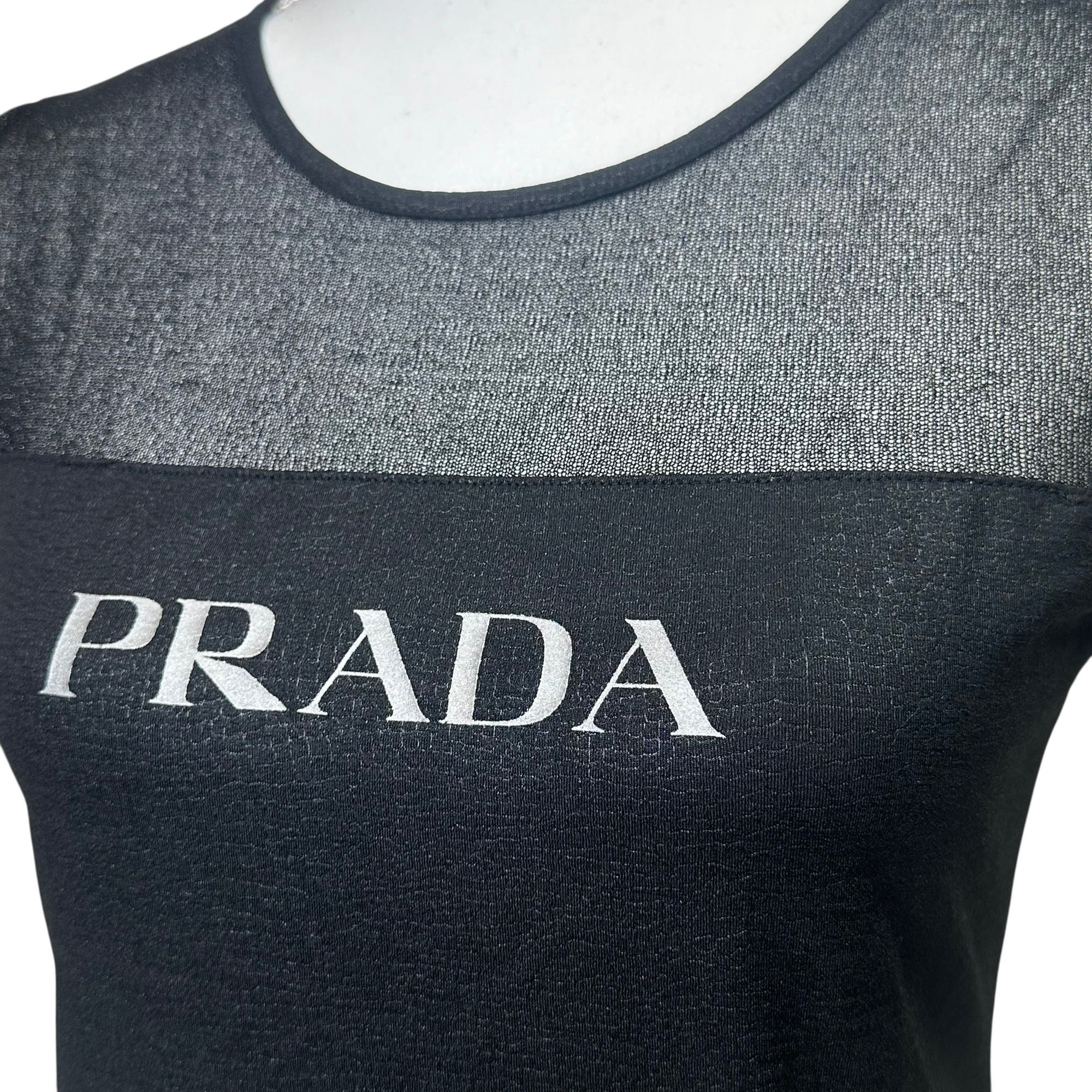 prada sport 2000s black top