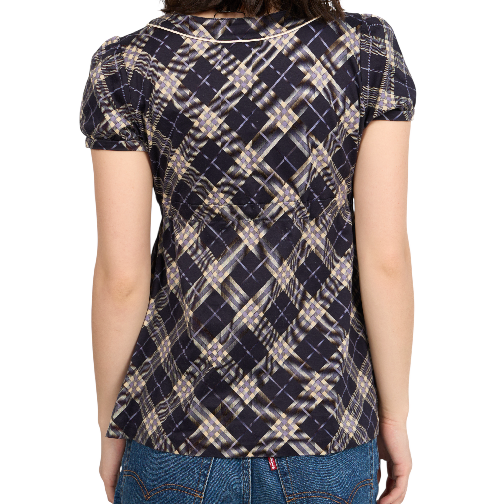 burberry plaid top