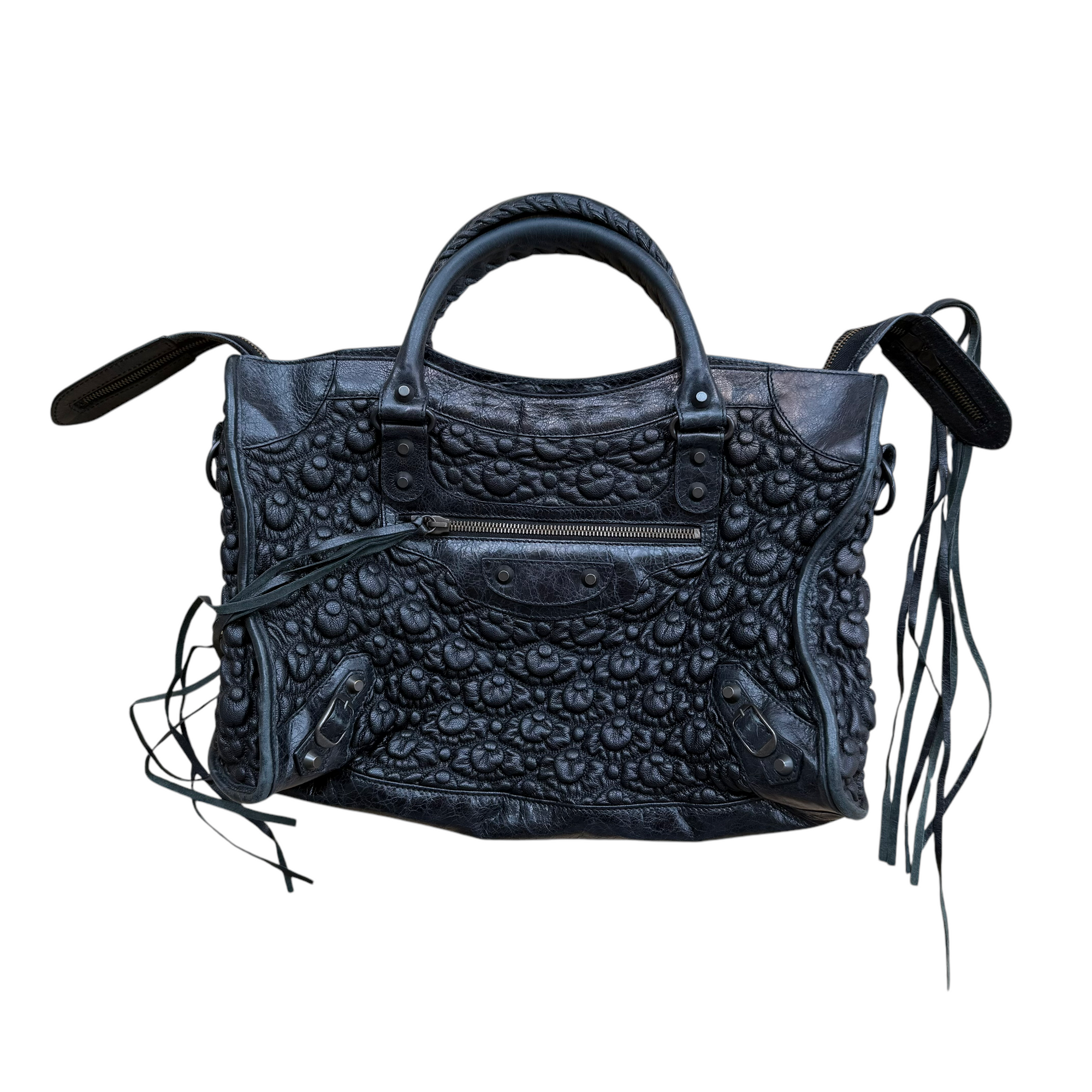 balenciaga black city bag
