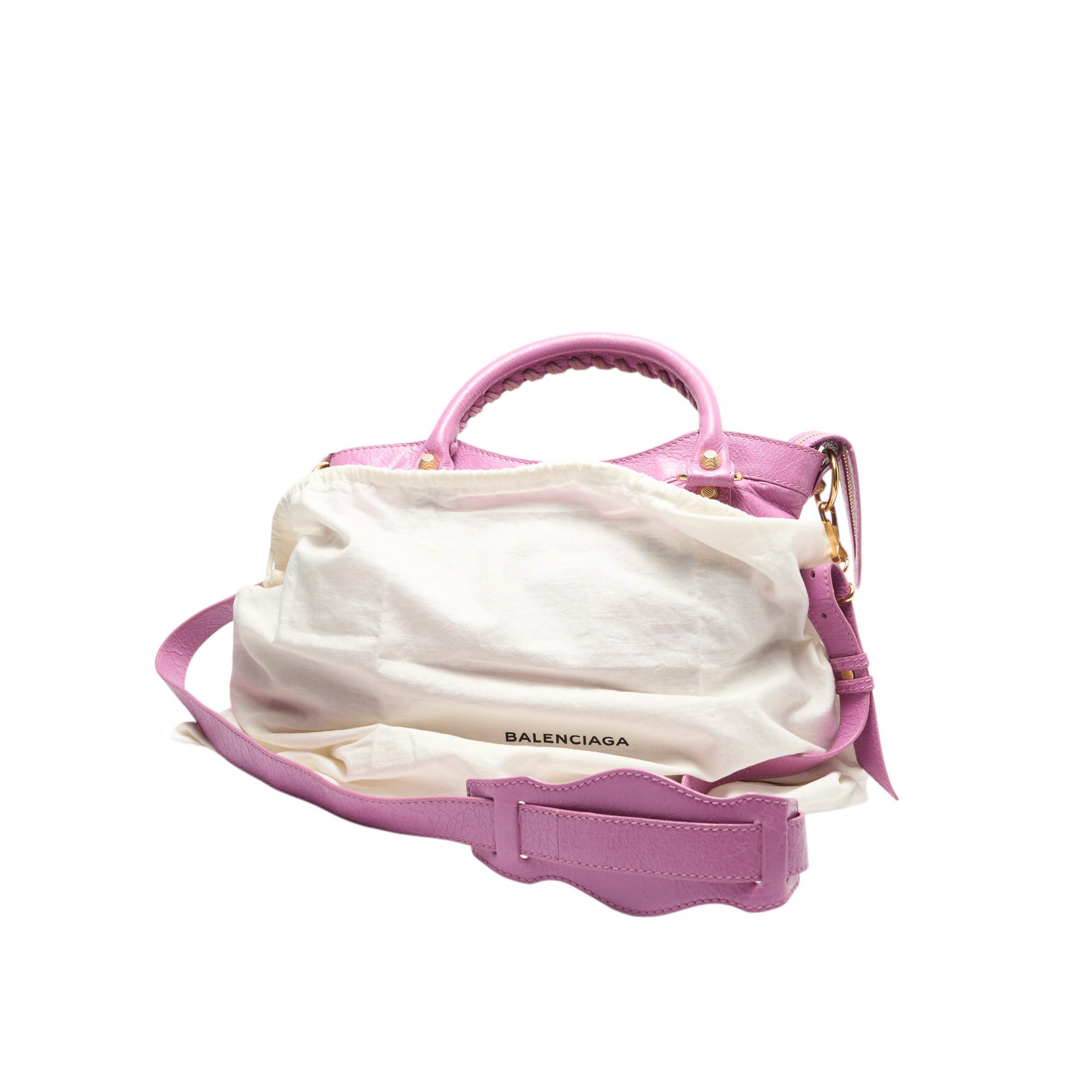 balenciaga 2000s pink city bag