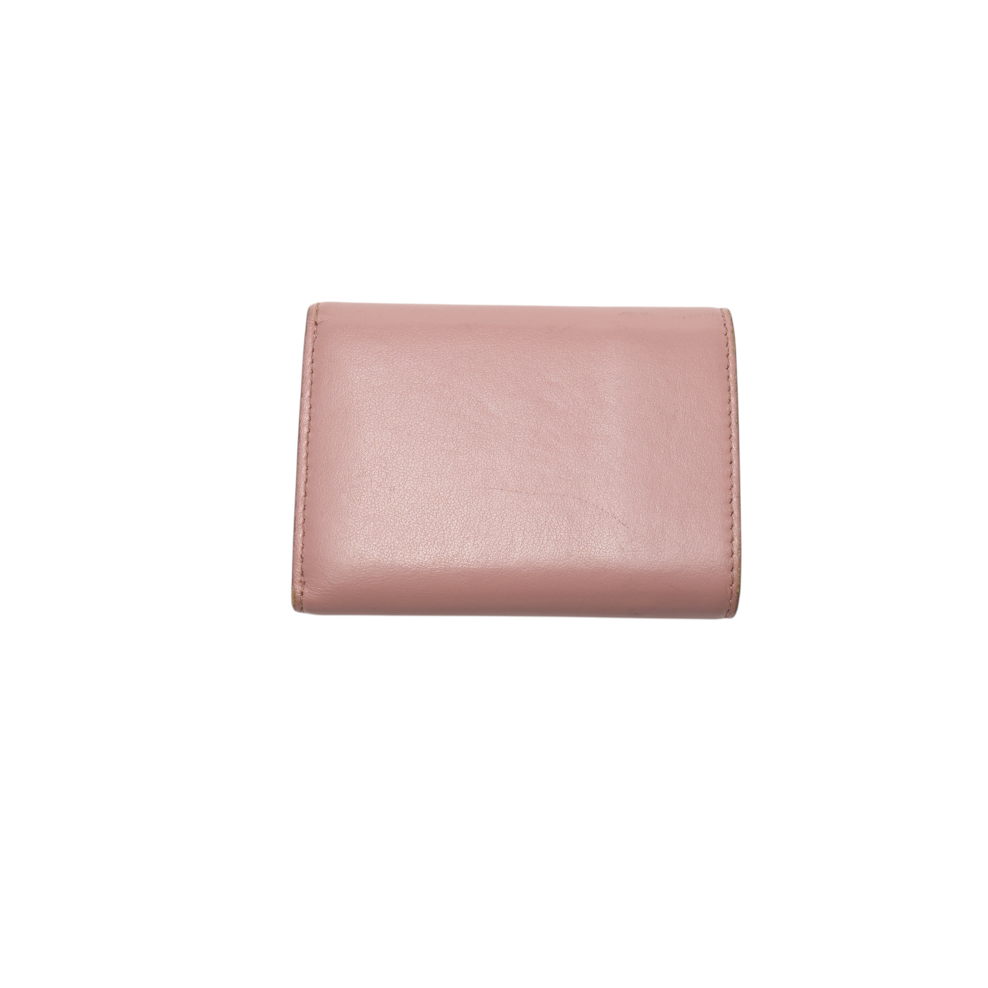 miu miu pink bow mini wallet