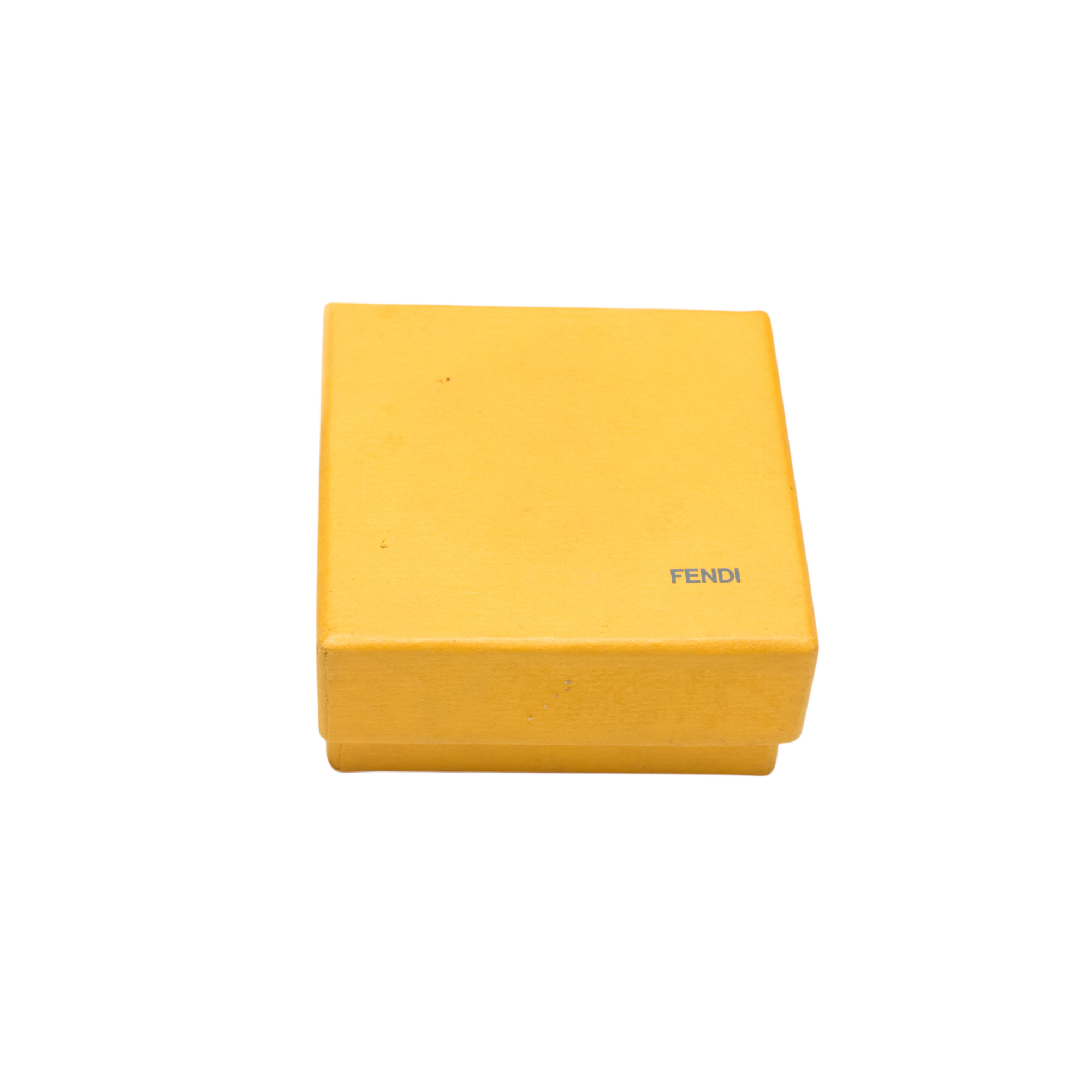 fendi 2000s yellow baguette bag charm