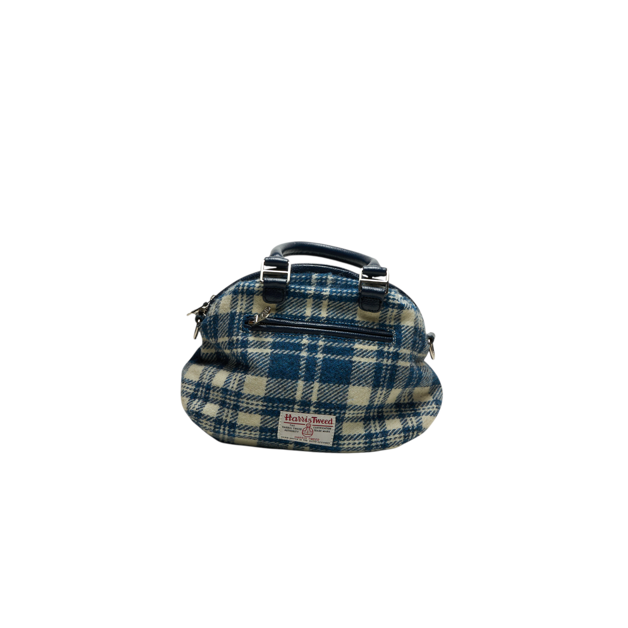 muta blue plaid mini 8 bag