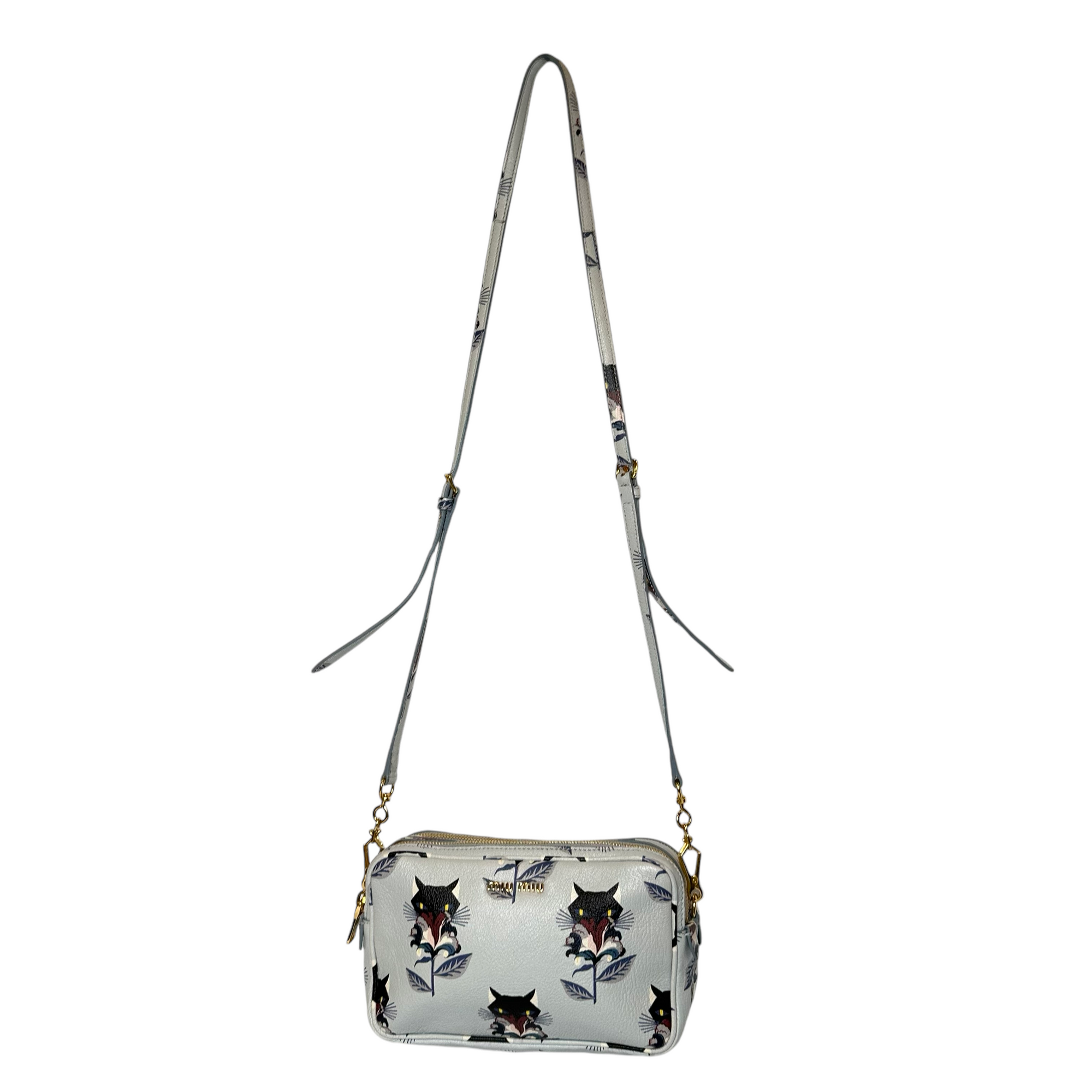 miu miu cat shoulder bag