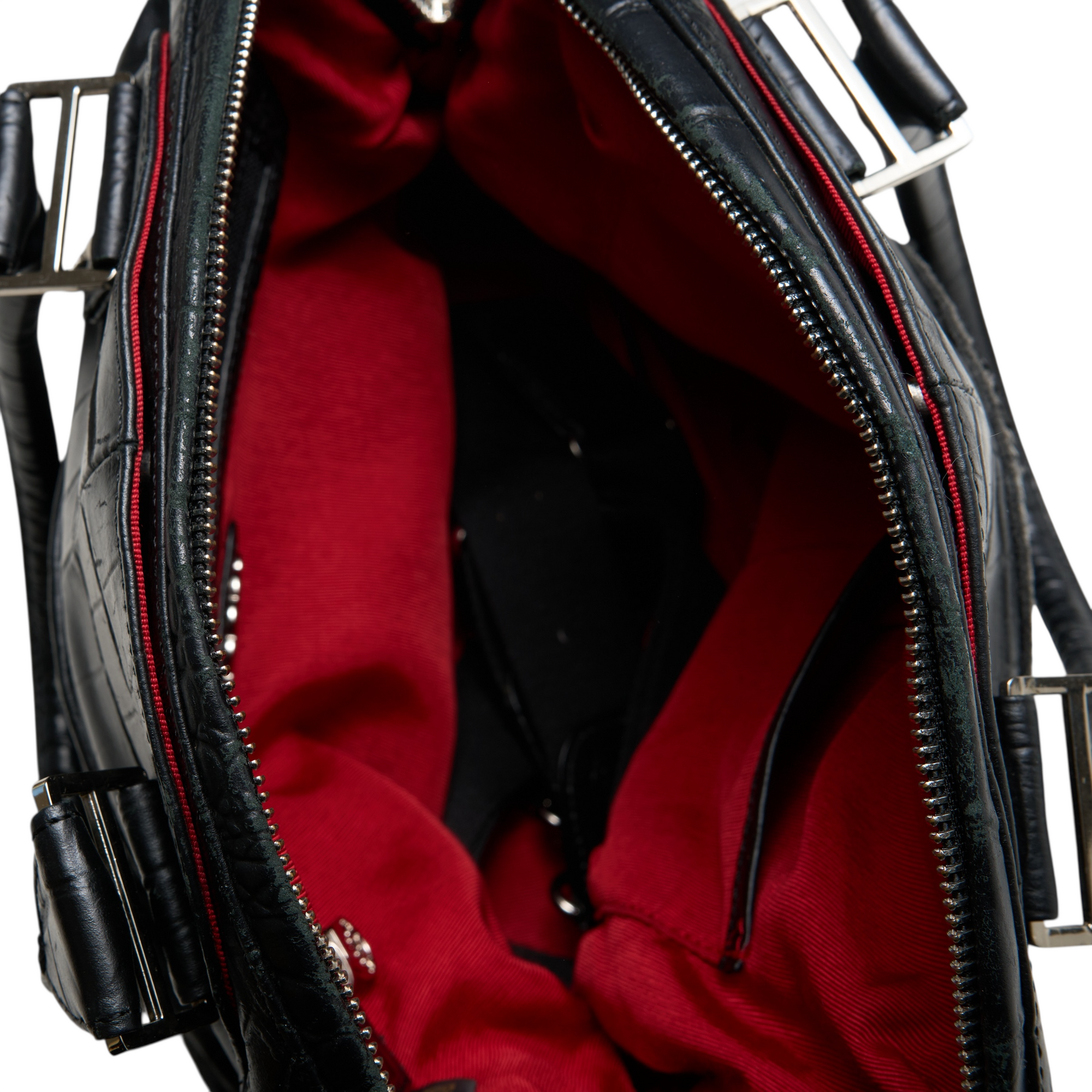 muta gray crocodile 8 bag