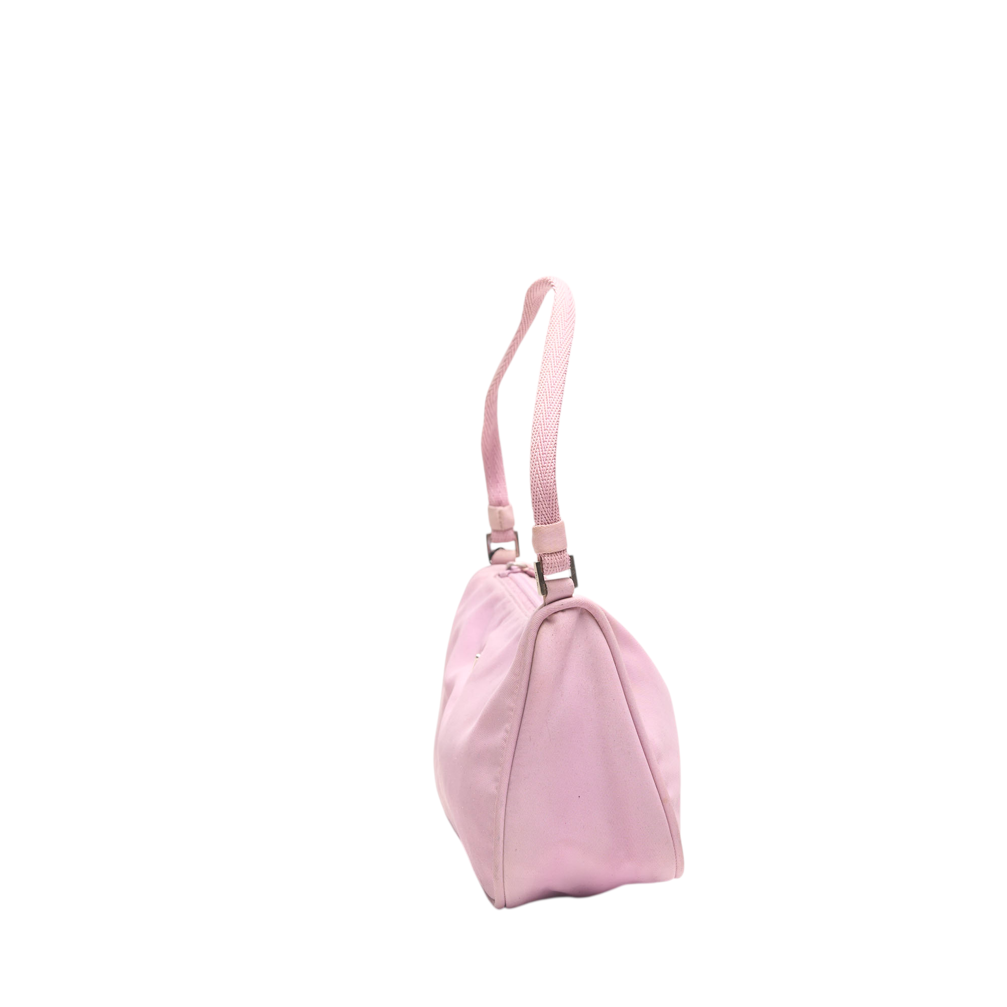prada 2000s pink nylon bag