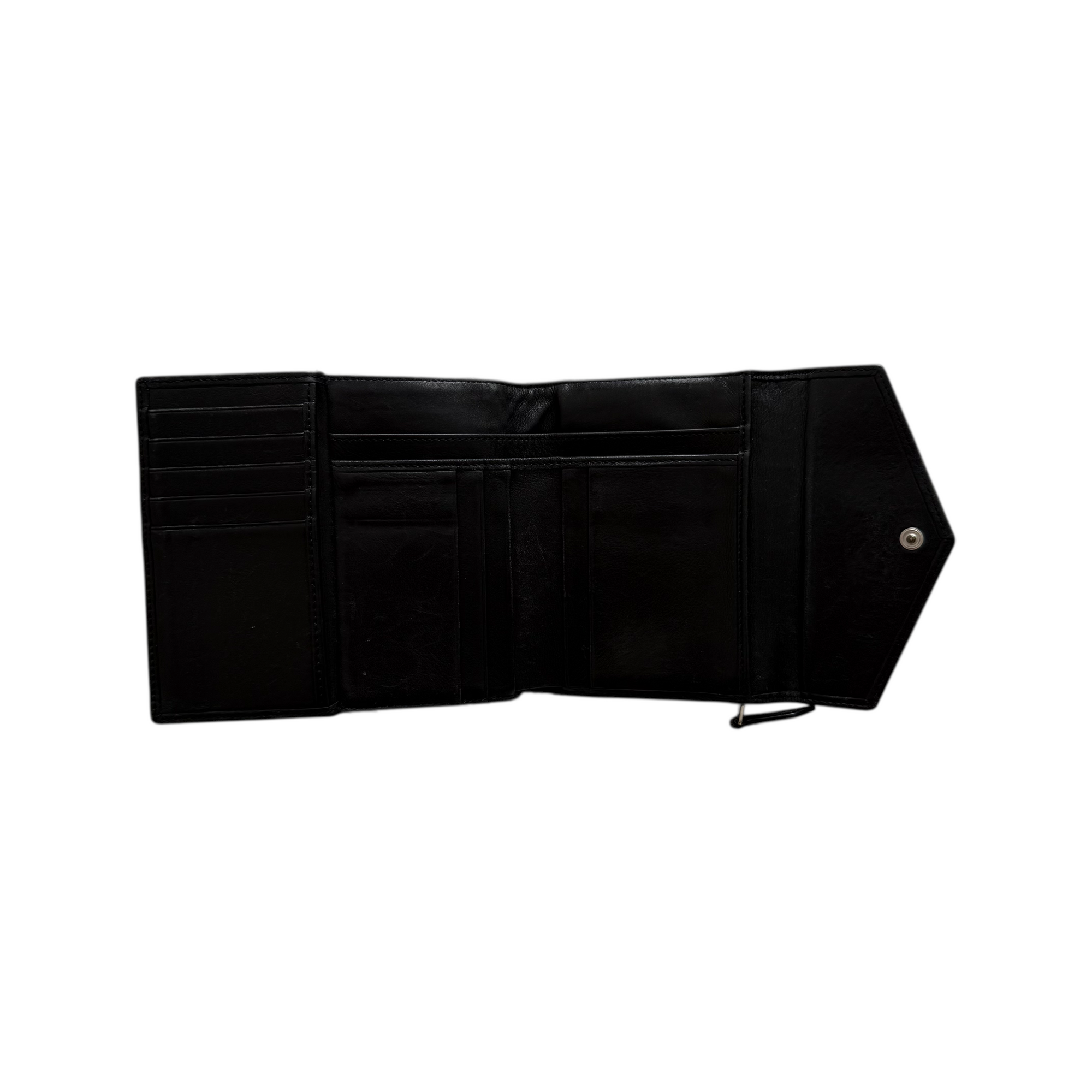 christian dior 2000s black wallet
