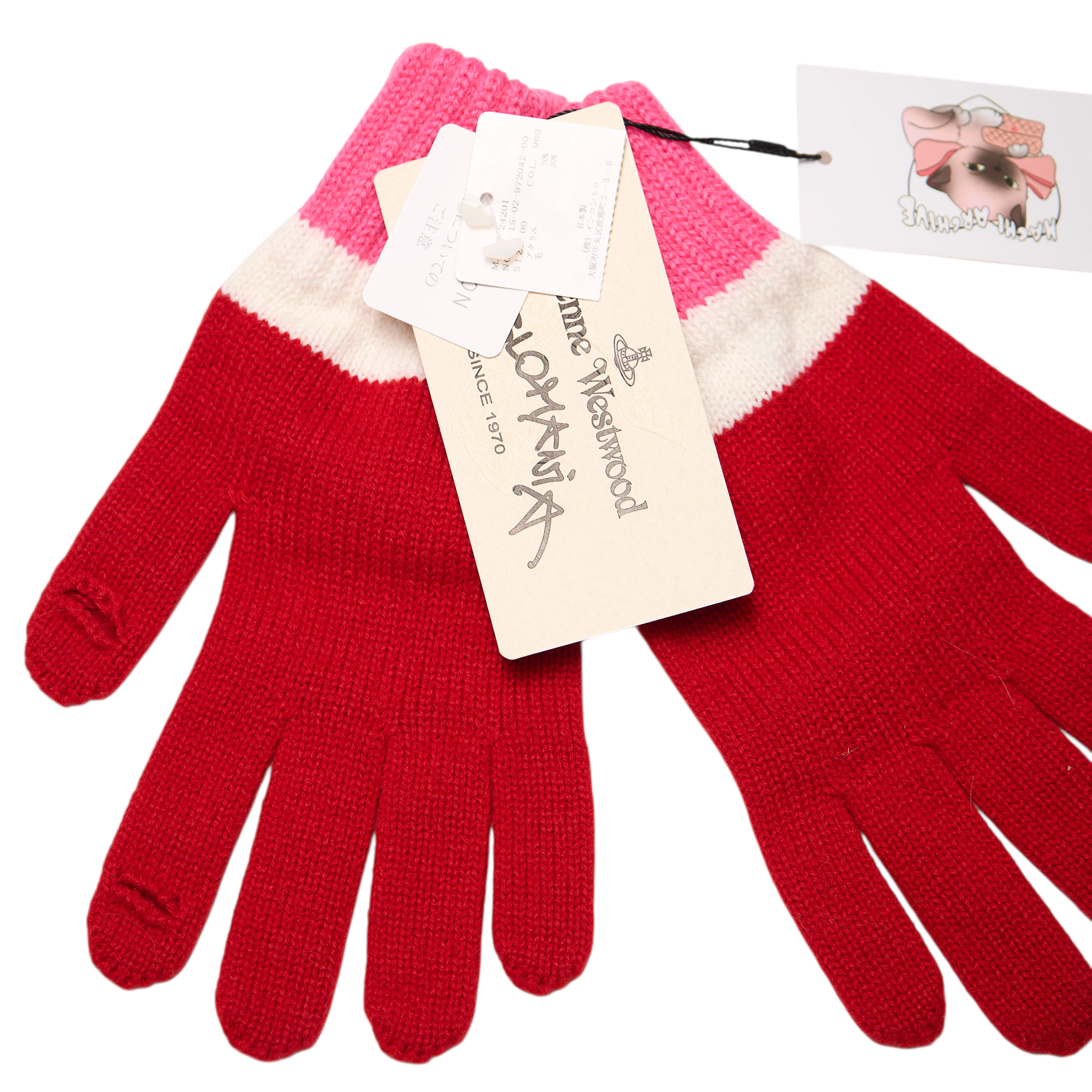 vivienne westwood red gloves