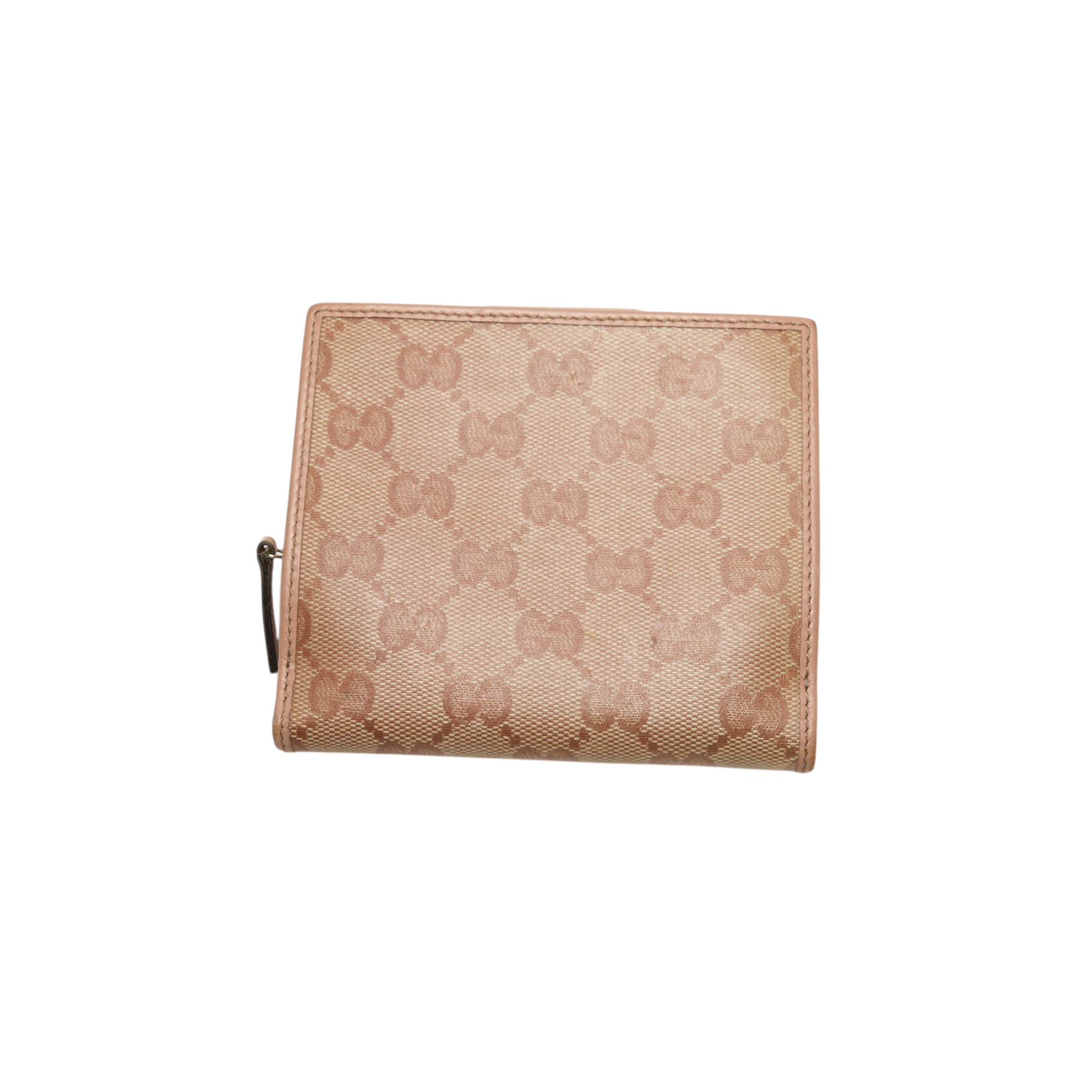 gucci 2000s pink abbey wallet