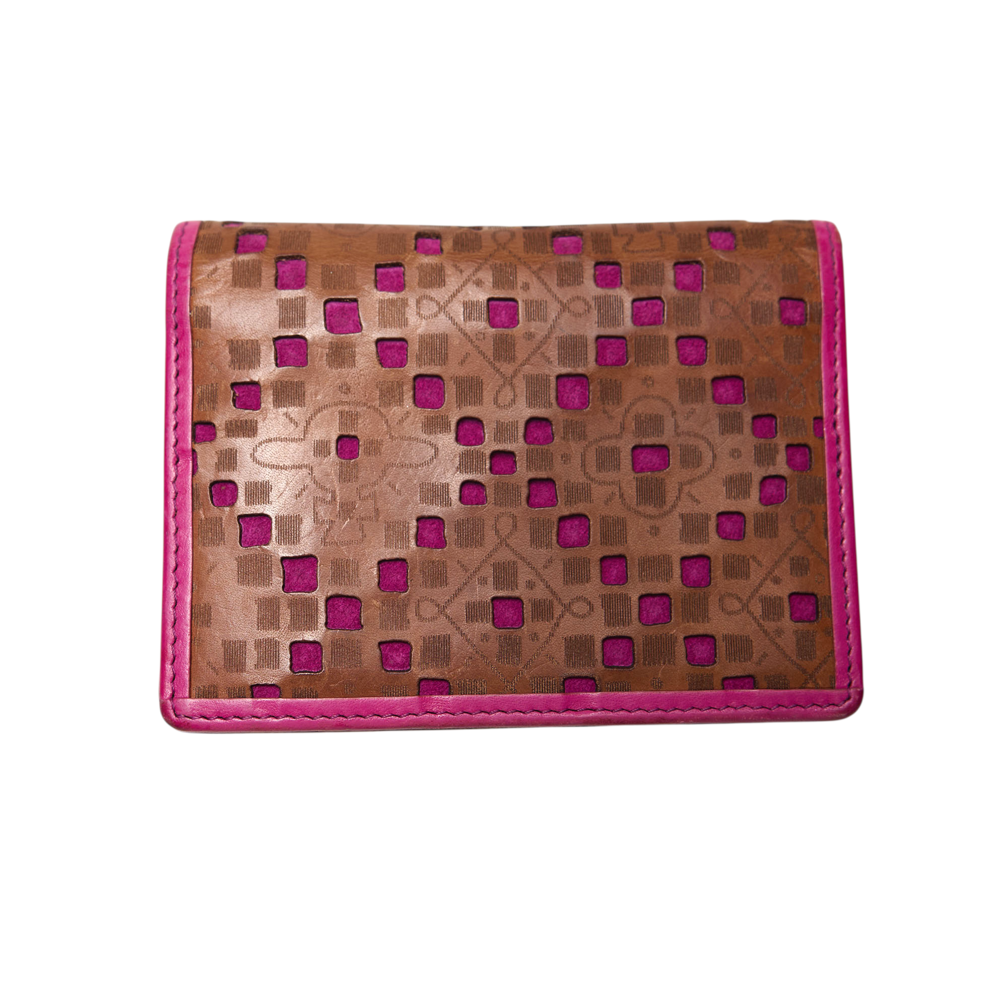 vivienne westwood 2000s brown cardholder