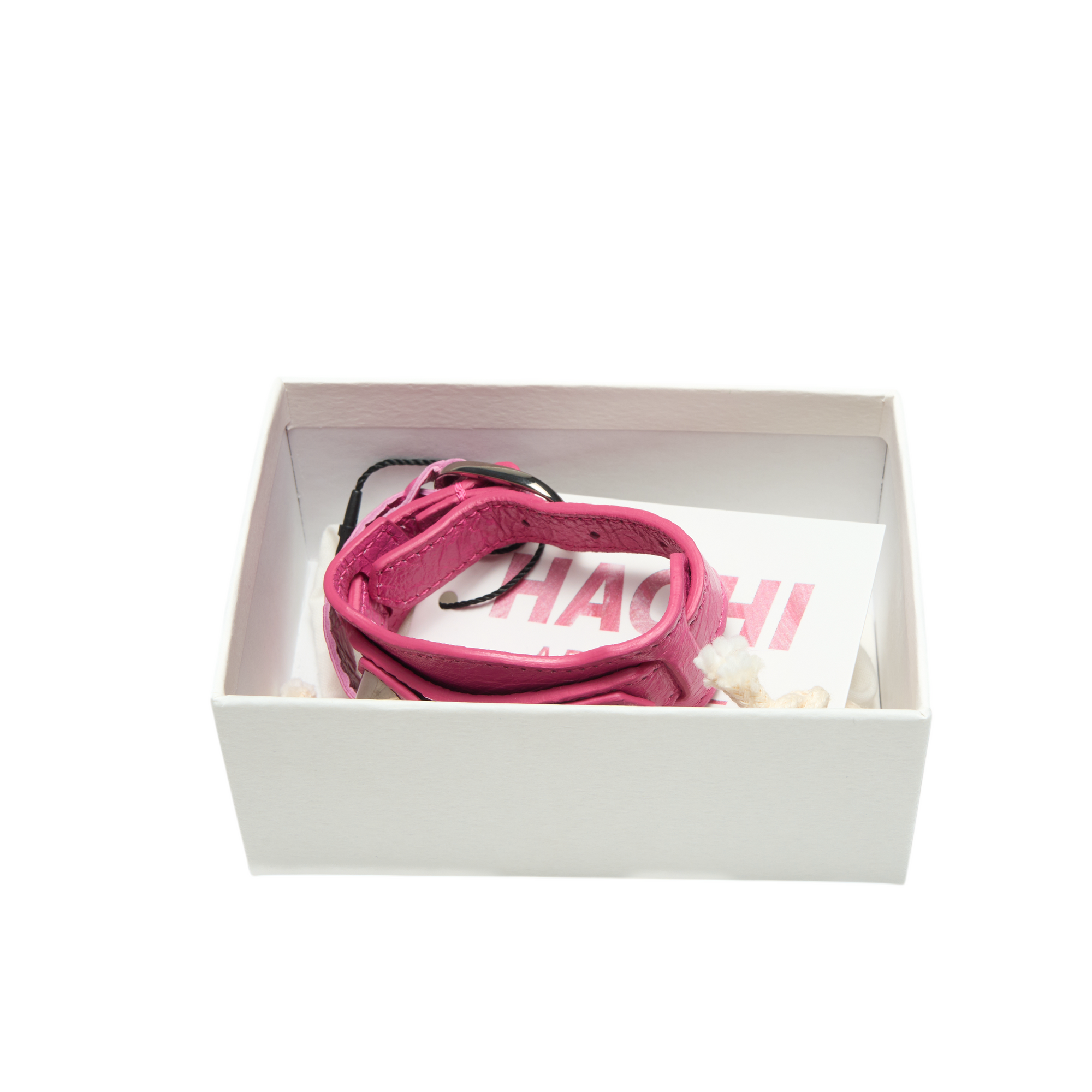 balenciaga 2000s pink city bracelet