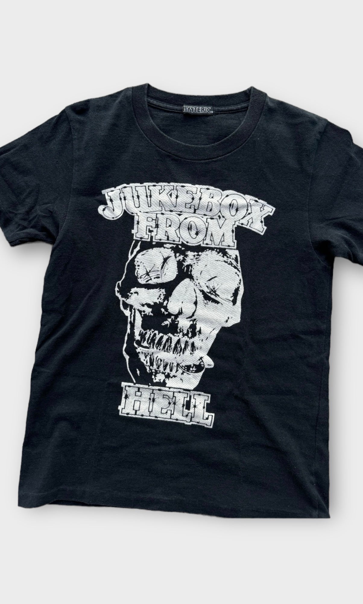 hysteric glamour black skull top