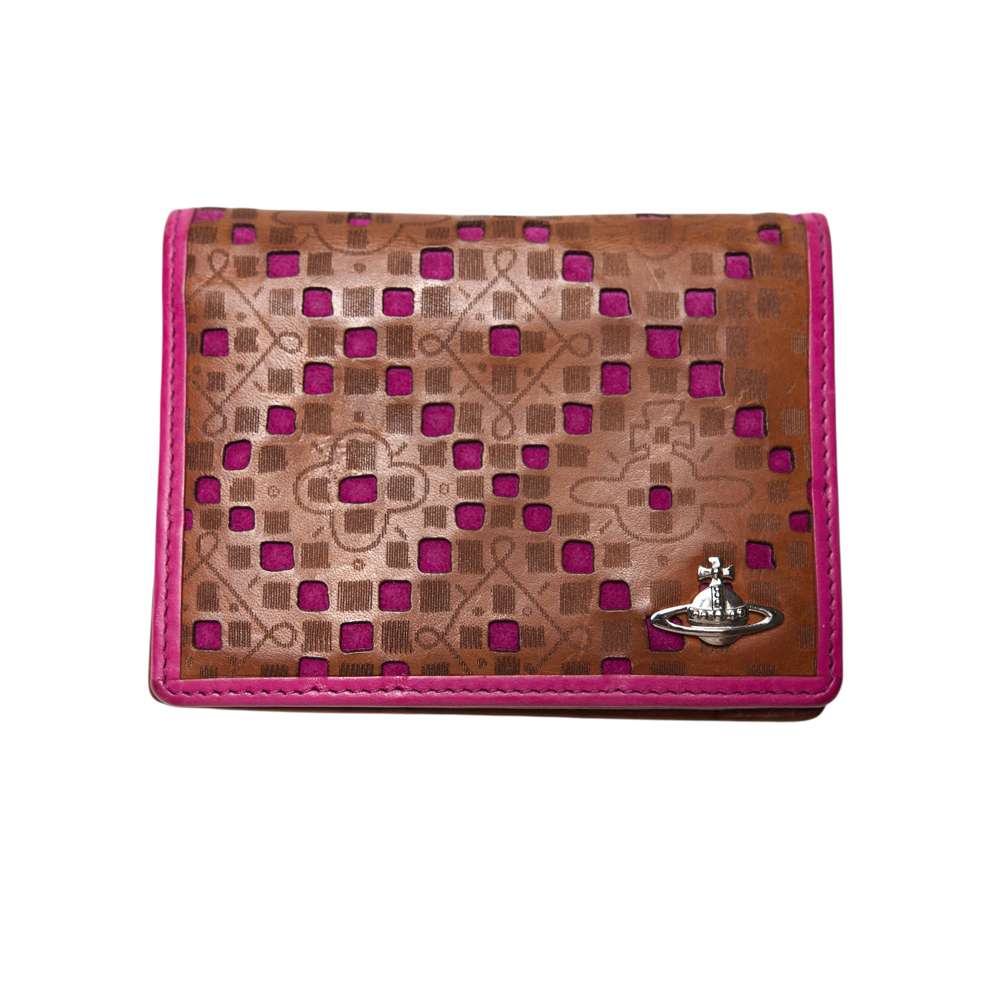 vivienne westwood 2000s brown cardholder