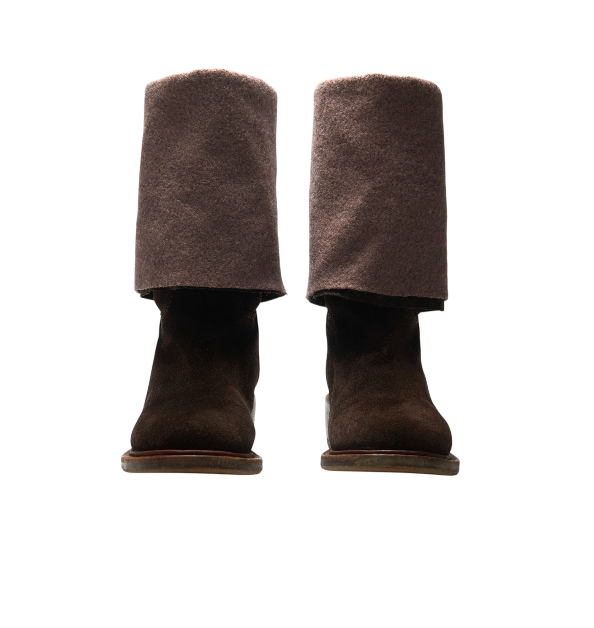 chanel 2000s brown boots