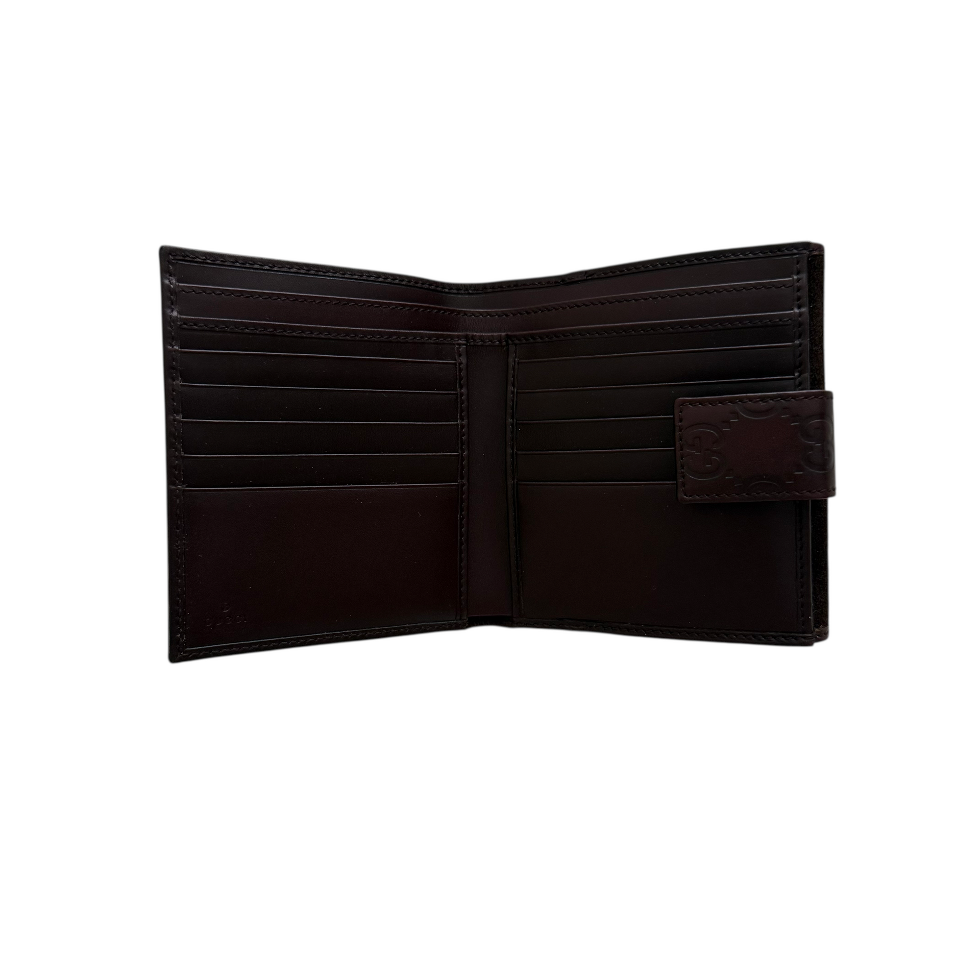 gucci brown wallet