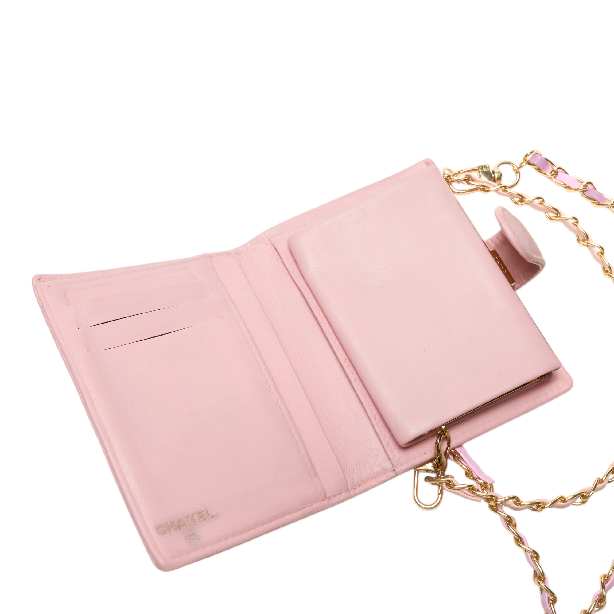 chanel 2003 pink wallet