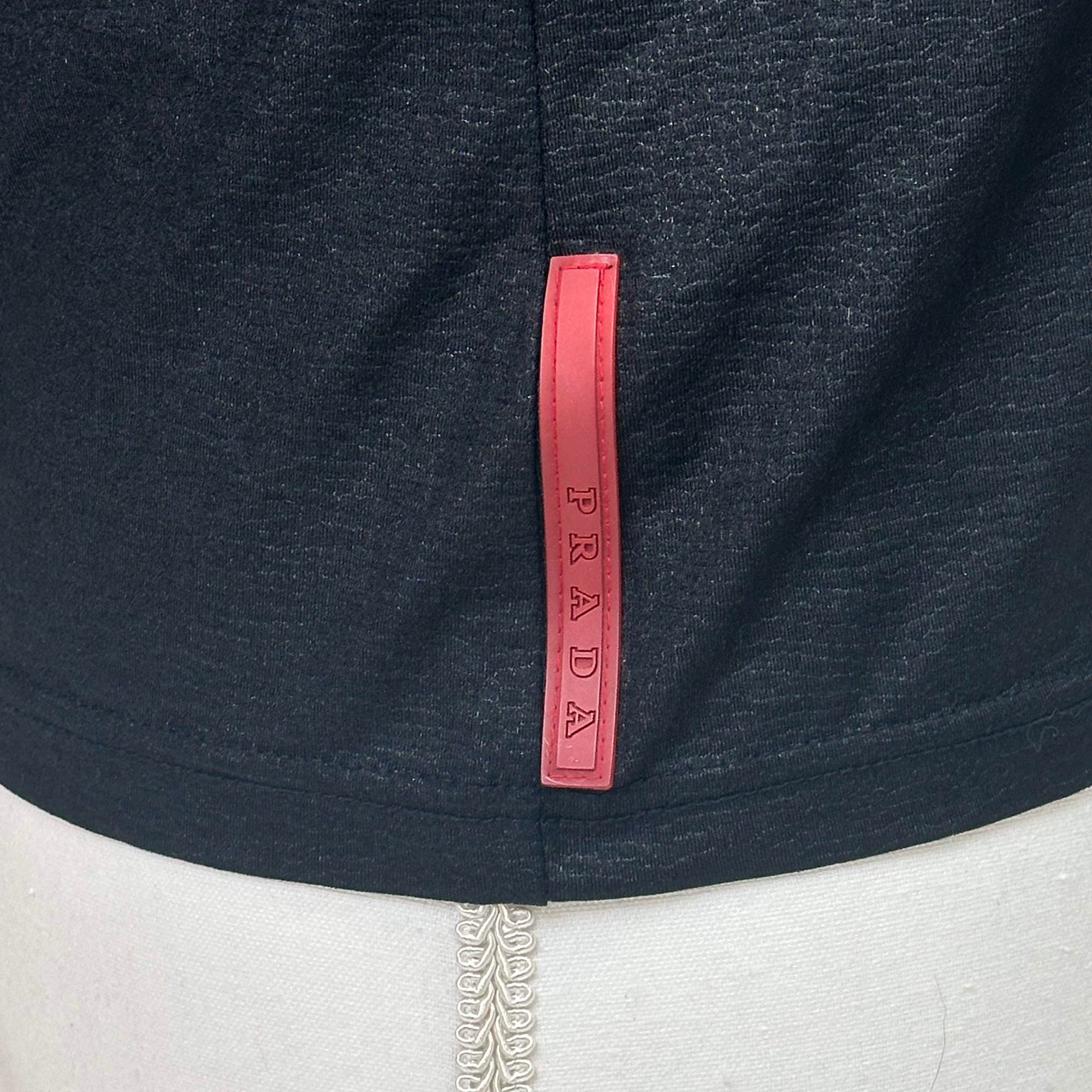 prada sport 2000s black top